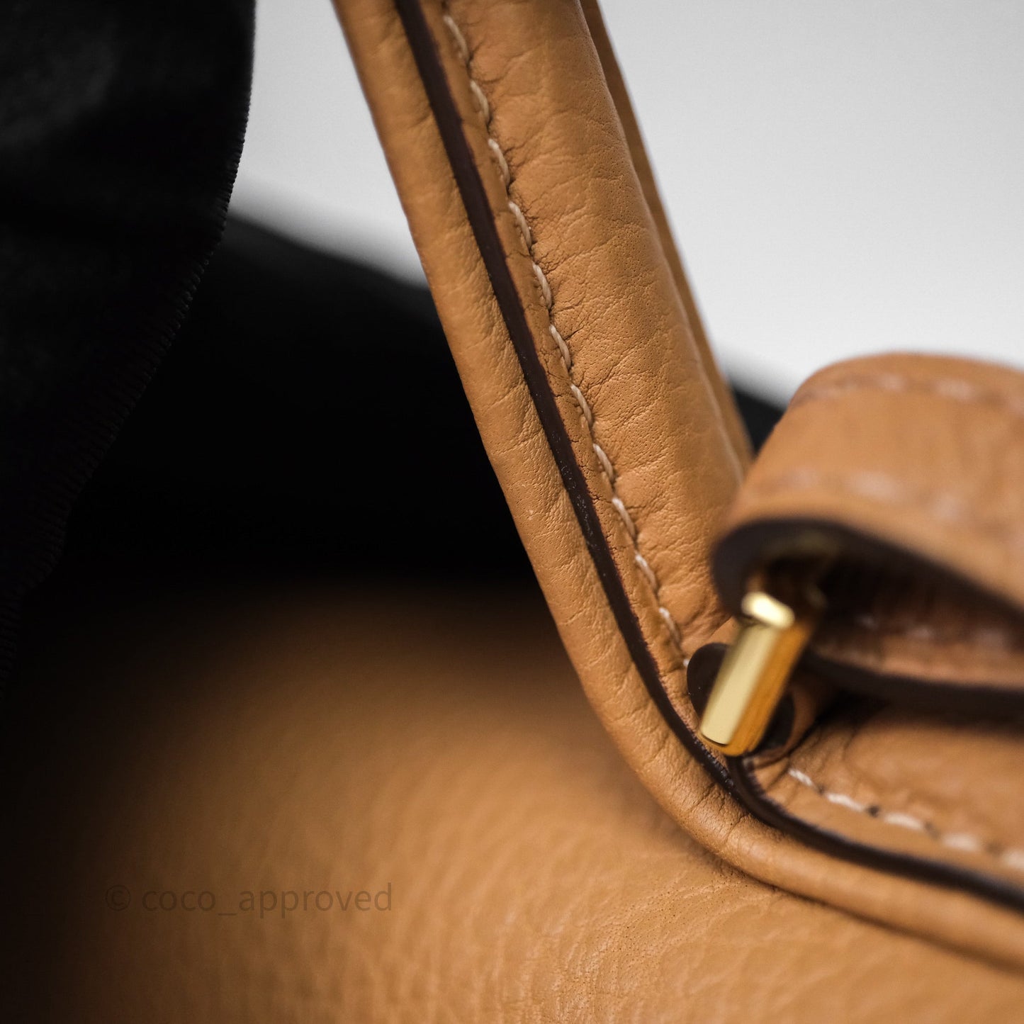 Delvaux Tempête Brown Supple Calfskin Gold Hardware