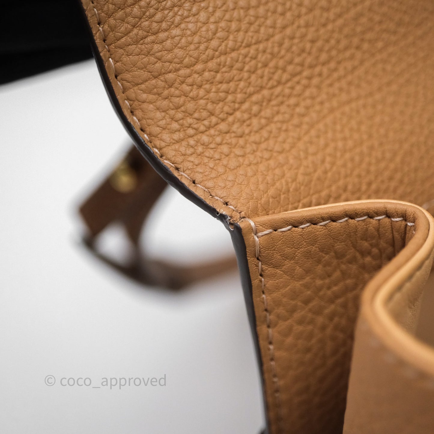 Delvaux Tempête Brown Supple Calfskin Gold Hardware