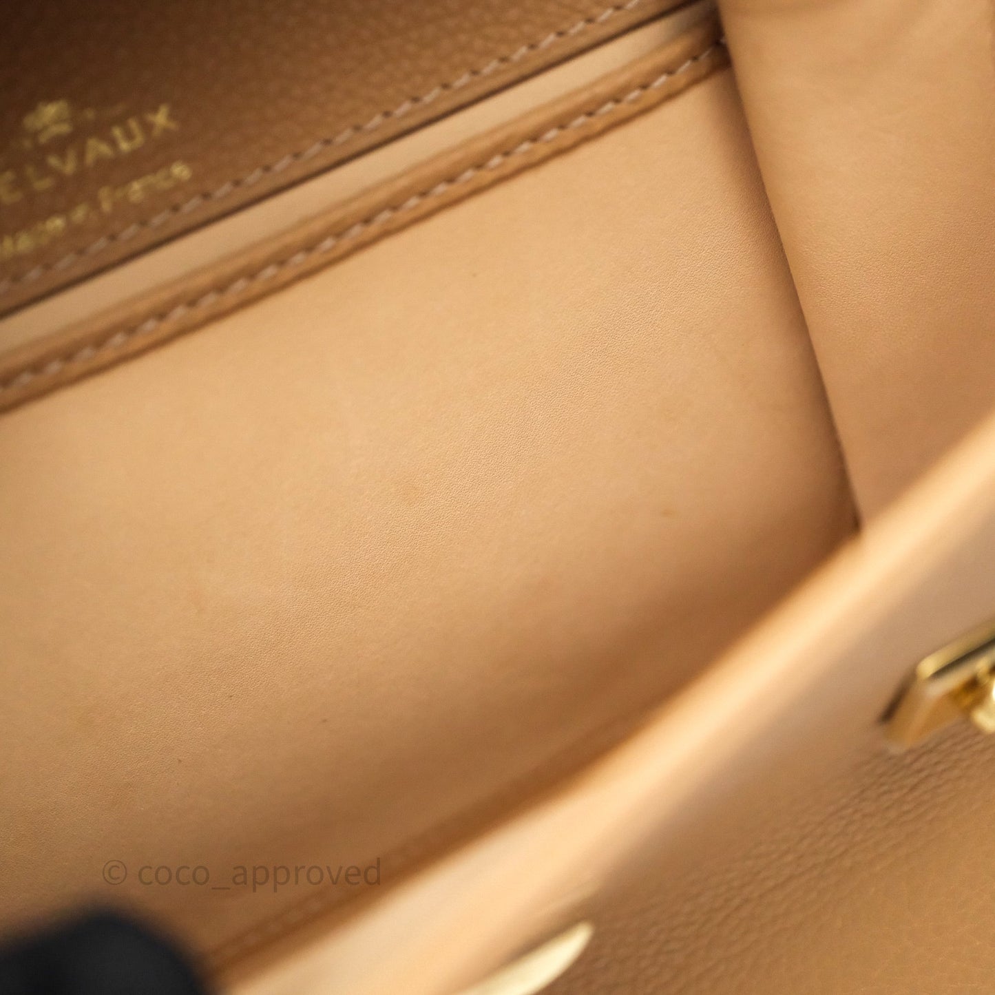 Delvaux Tempête Brown Supple Calfskin Gold Hardware