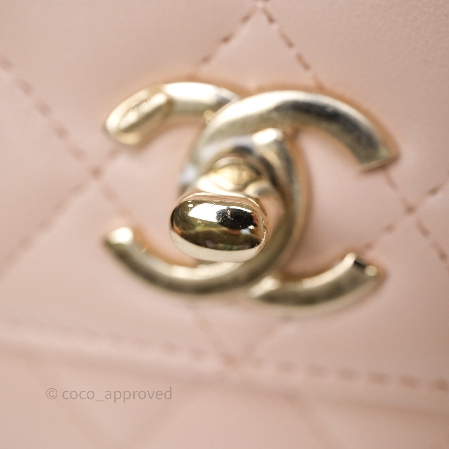 Chanel Trendy CC WOC Quilted Pink Lambskin Gold Hardware