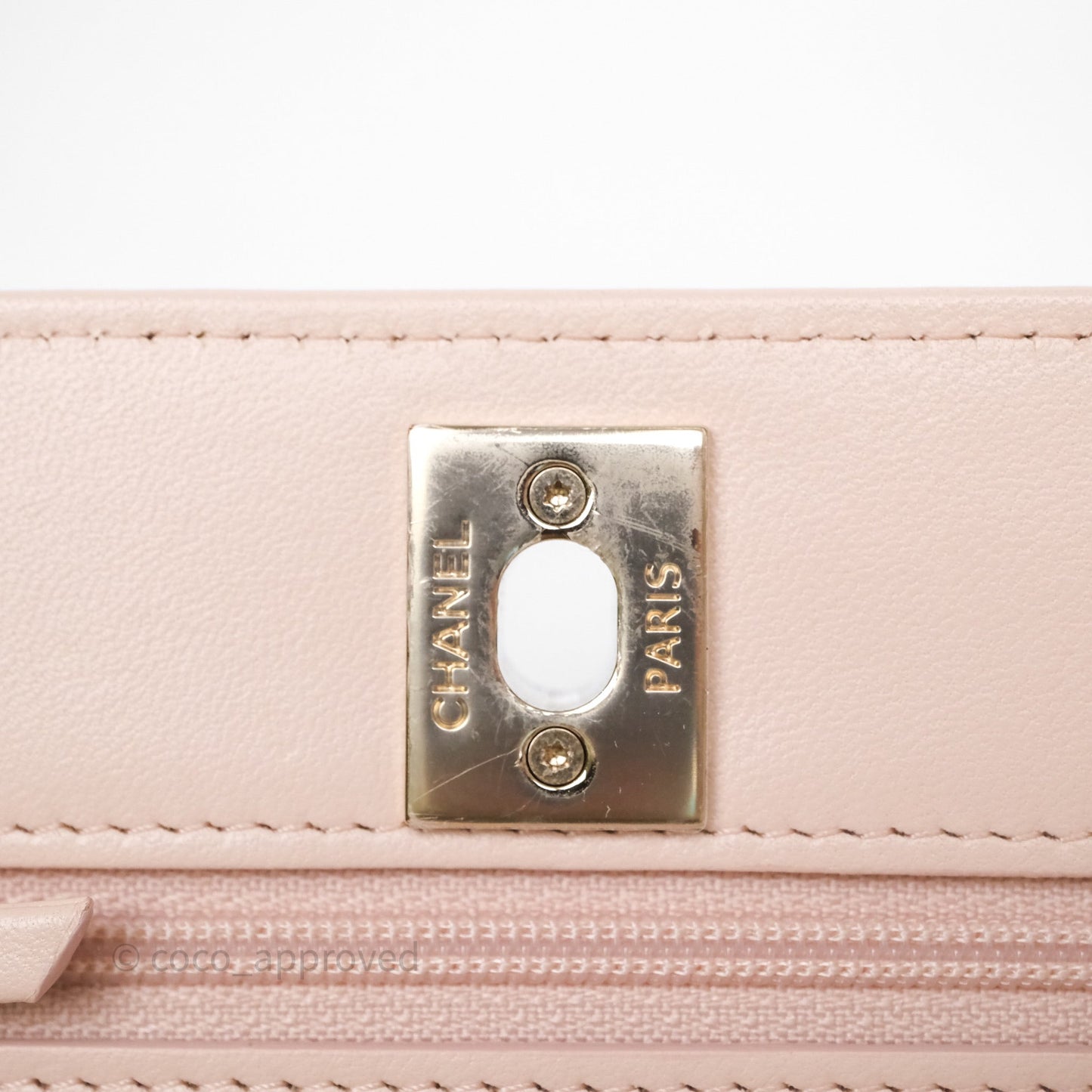 Chanel Trendy CC WOC Quilted Pink Lambskin Gold Hardware
