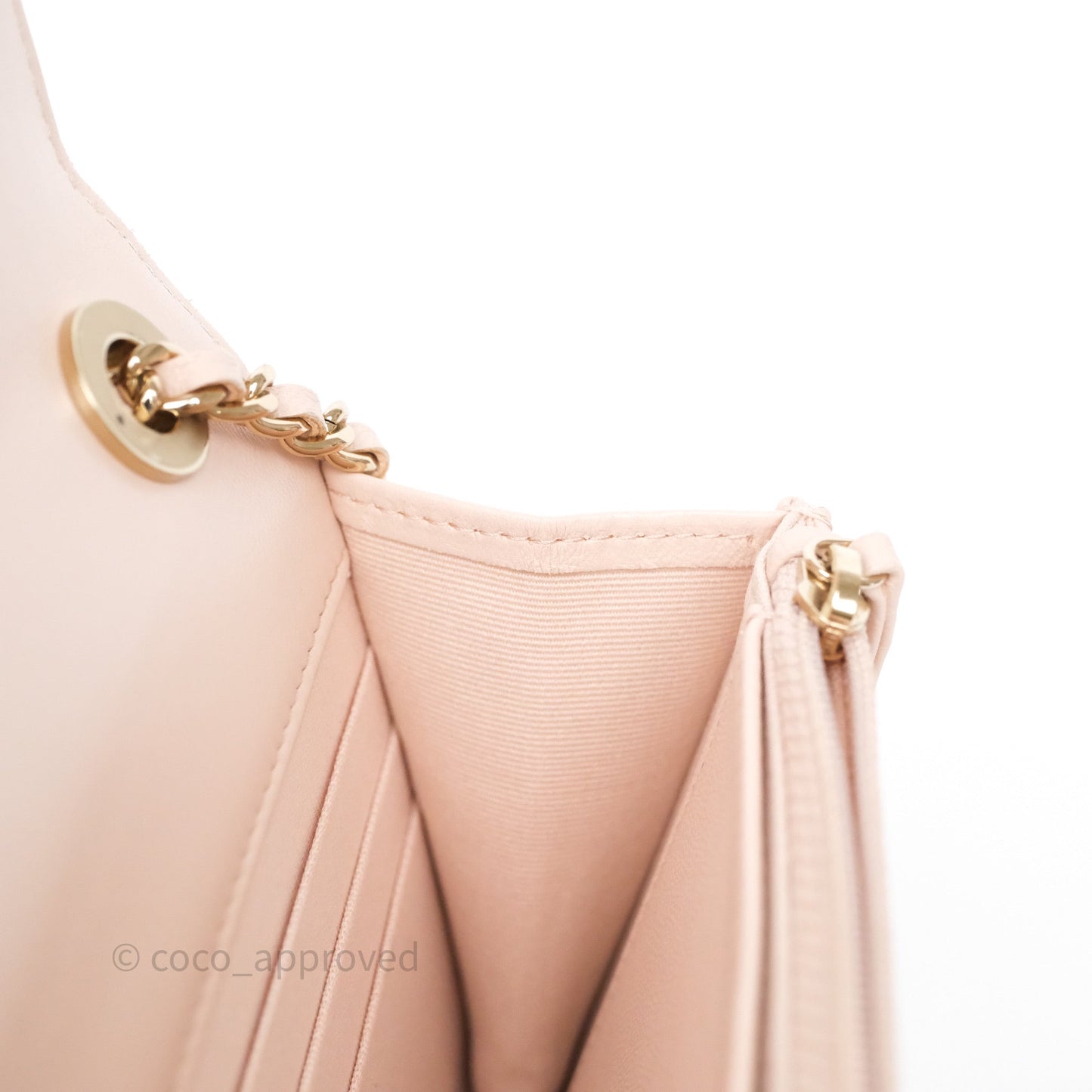 Chanel Trendy CC WOC Quilted Pink Lambskin Gold Hardware