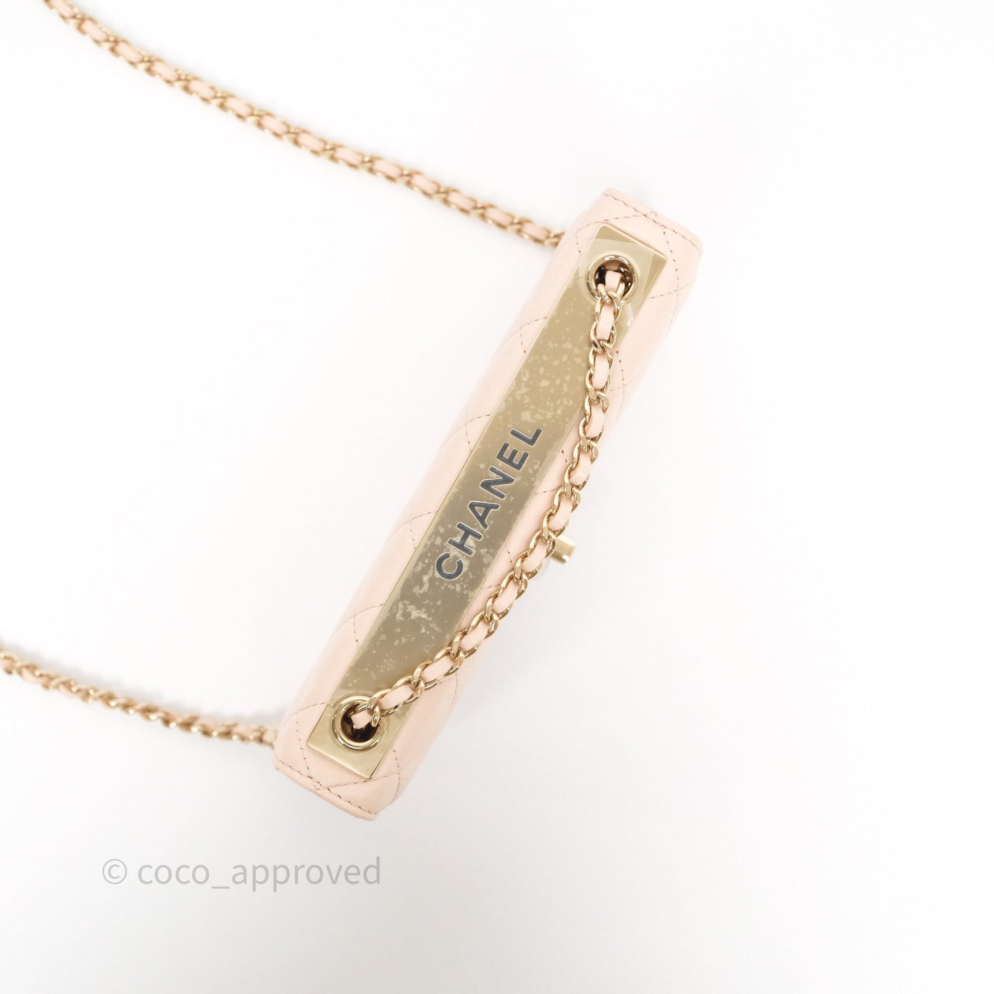 Chanel Trendy CC WOC Quilted Pink Lambskin Gold Hardware