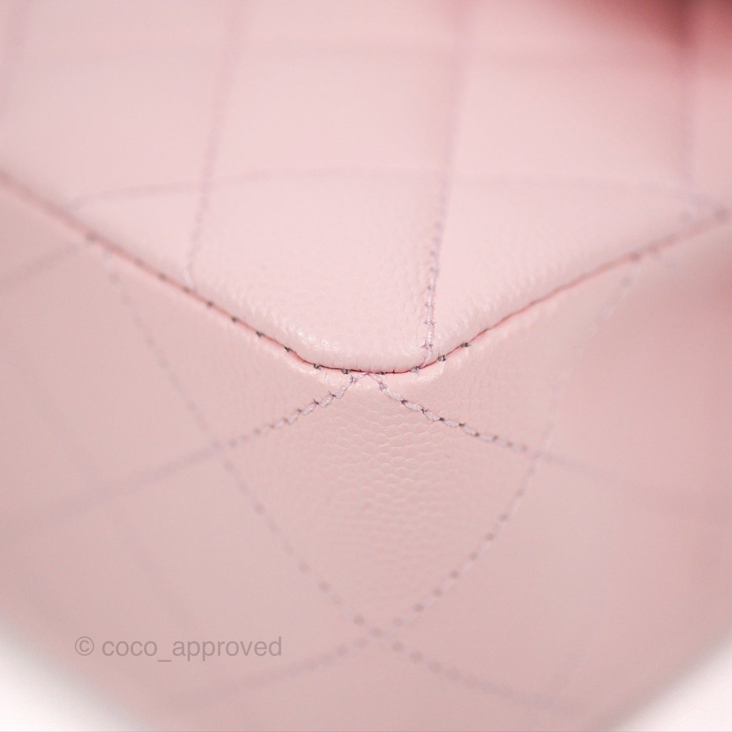 Chanel Small Classic Quilted Flap Light Pink Caviar Gold Hardware