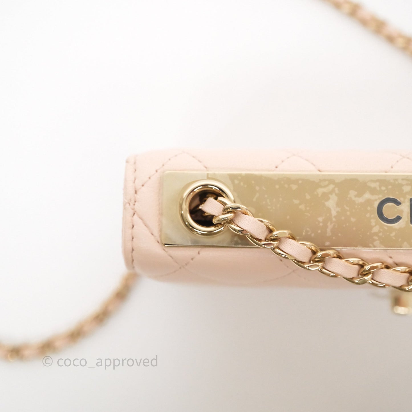 Chanel Trendy CC WOC Quilted Pink Lambskin Gold Hardware