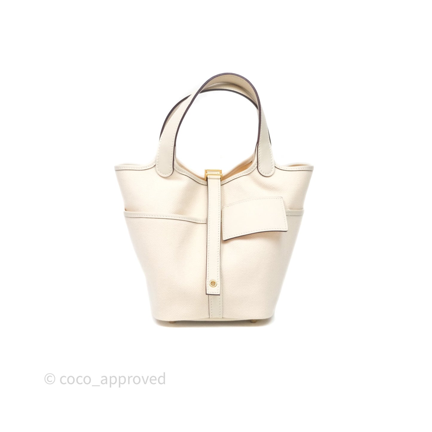 Hermès Picotin Lock 18 Cargo Pockets Nata I2 Palladium Hardware