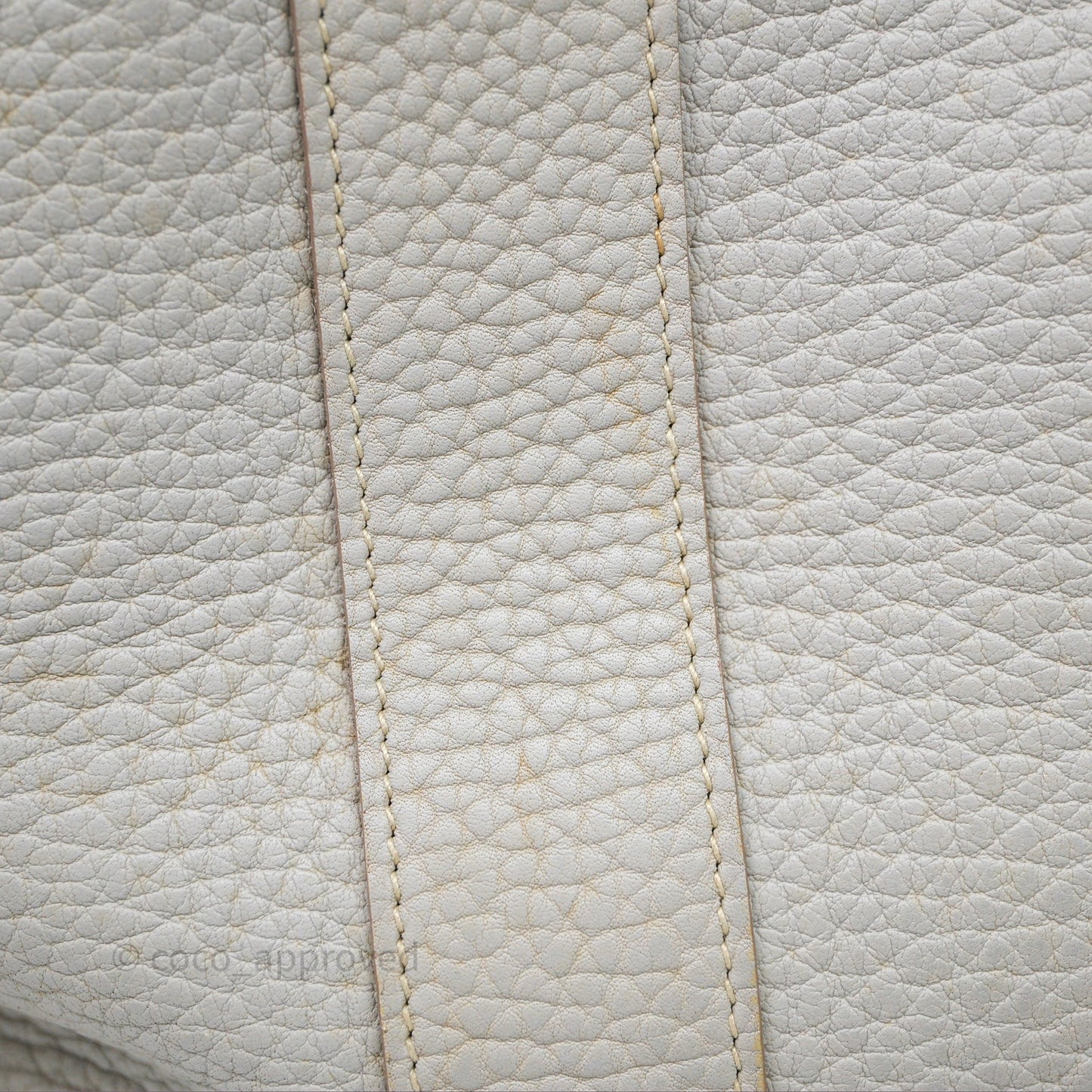 Hermes Garden Party 36 Bleu Grey Negonda Palladium Hardware