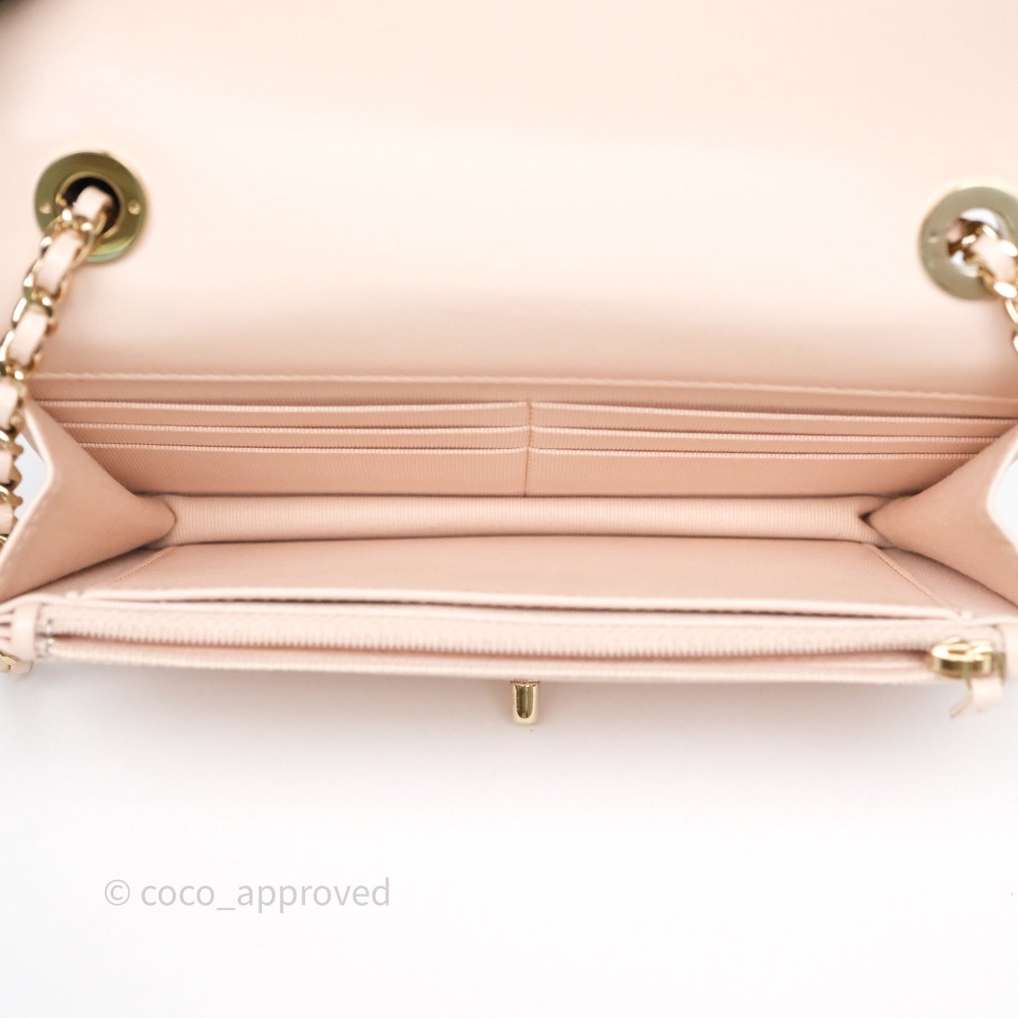 Chanel Trendy CC WOC Quilted Pink Lambskin Gold Hardware