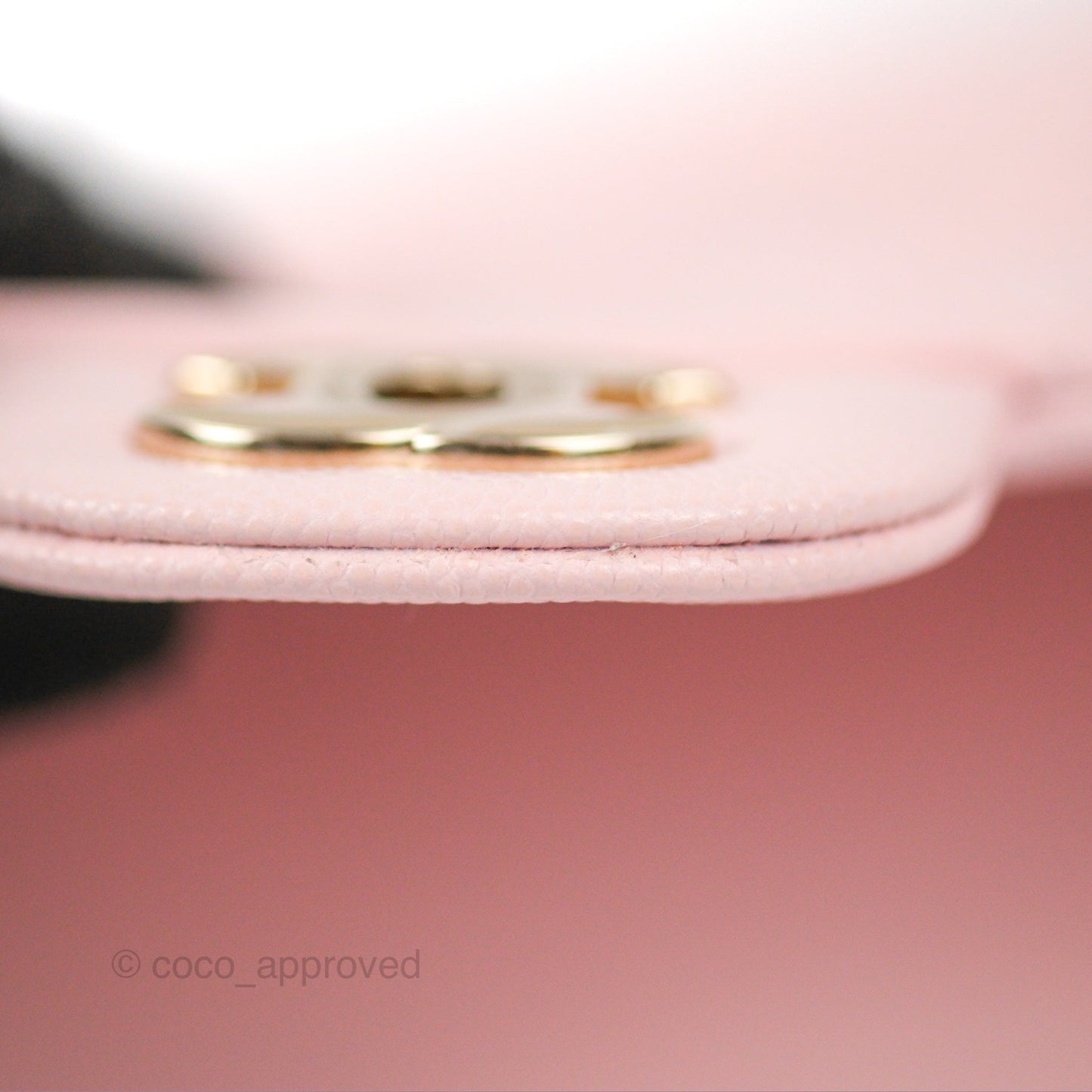 Chanel Small Classic Quilted Flap Light Pink Caviar Gold Hardware