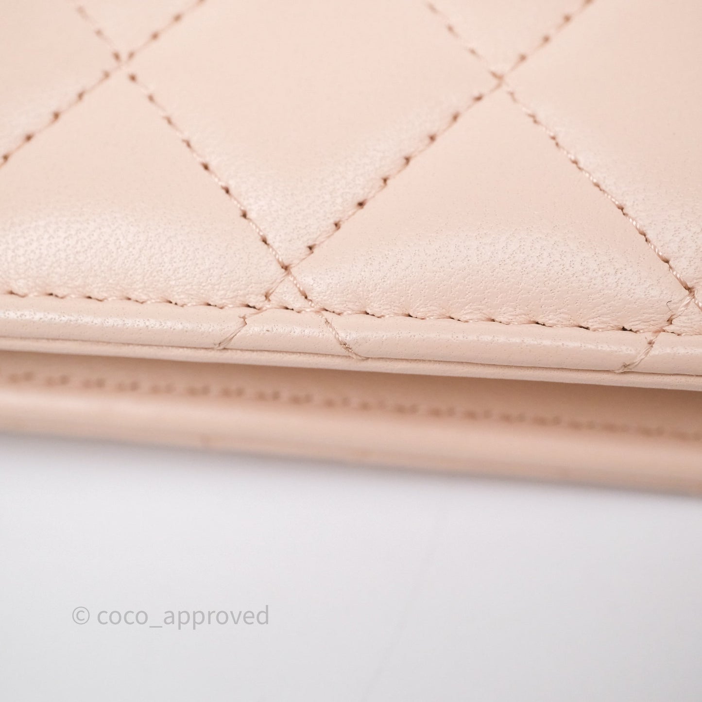 Chanel Trendy CC WOC Quilted Pink Lambskin Gold Hardware