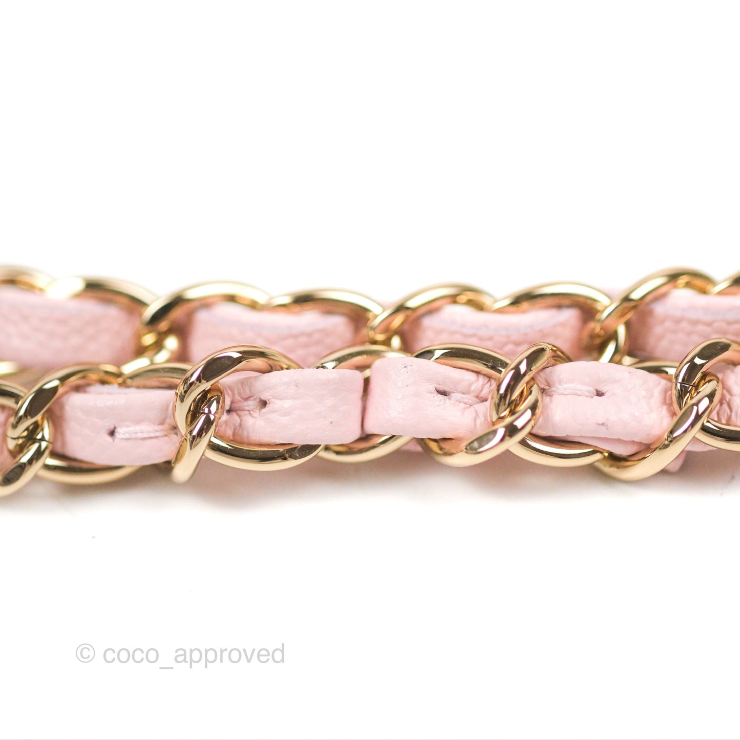 Chanel Small Classic Quilted Flap Light Pink Caviar Gold Hardware