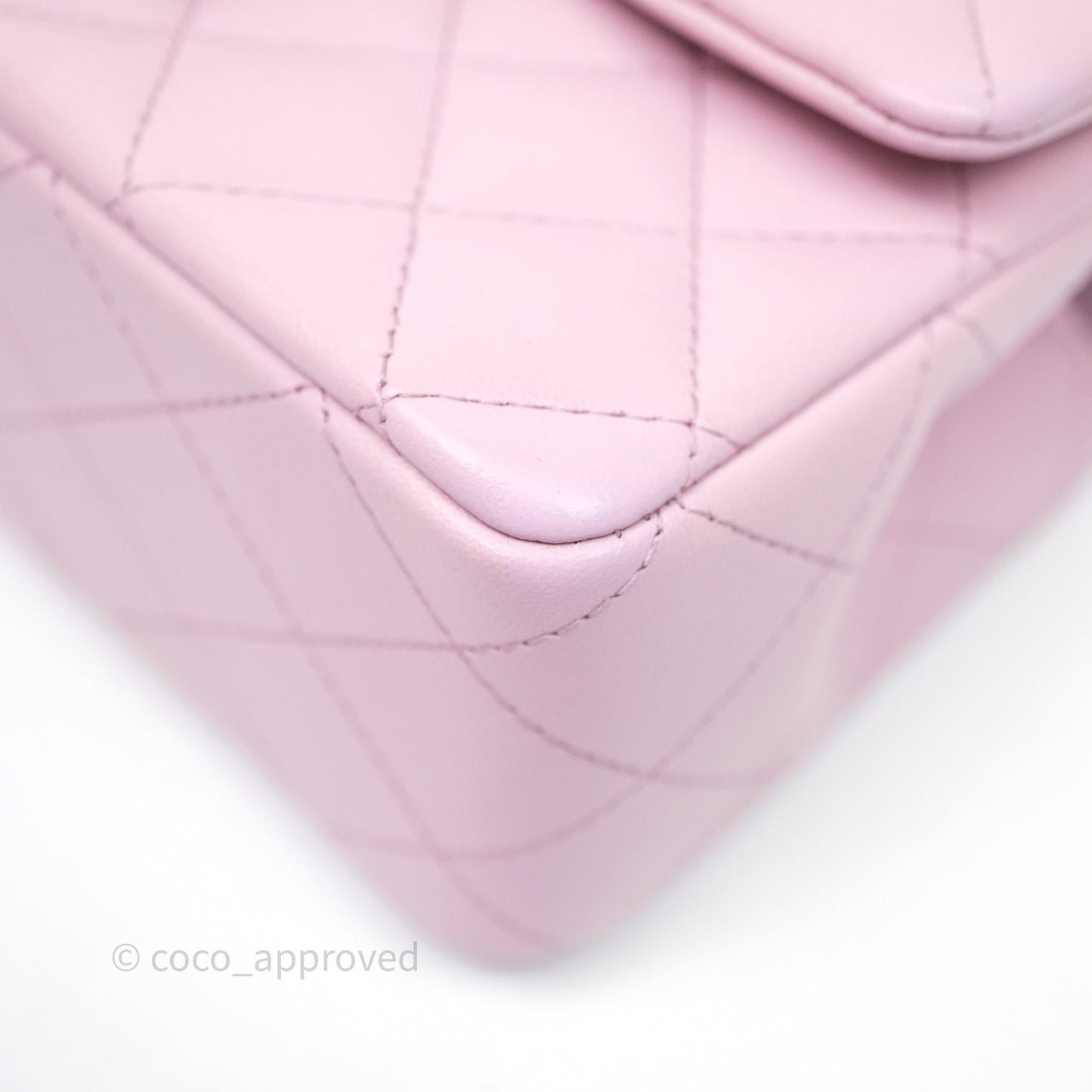 Chanel Top Handle Mini Rectangular Flap Lilac Pink Lambskin Gold Hardware