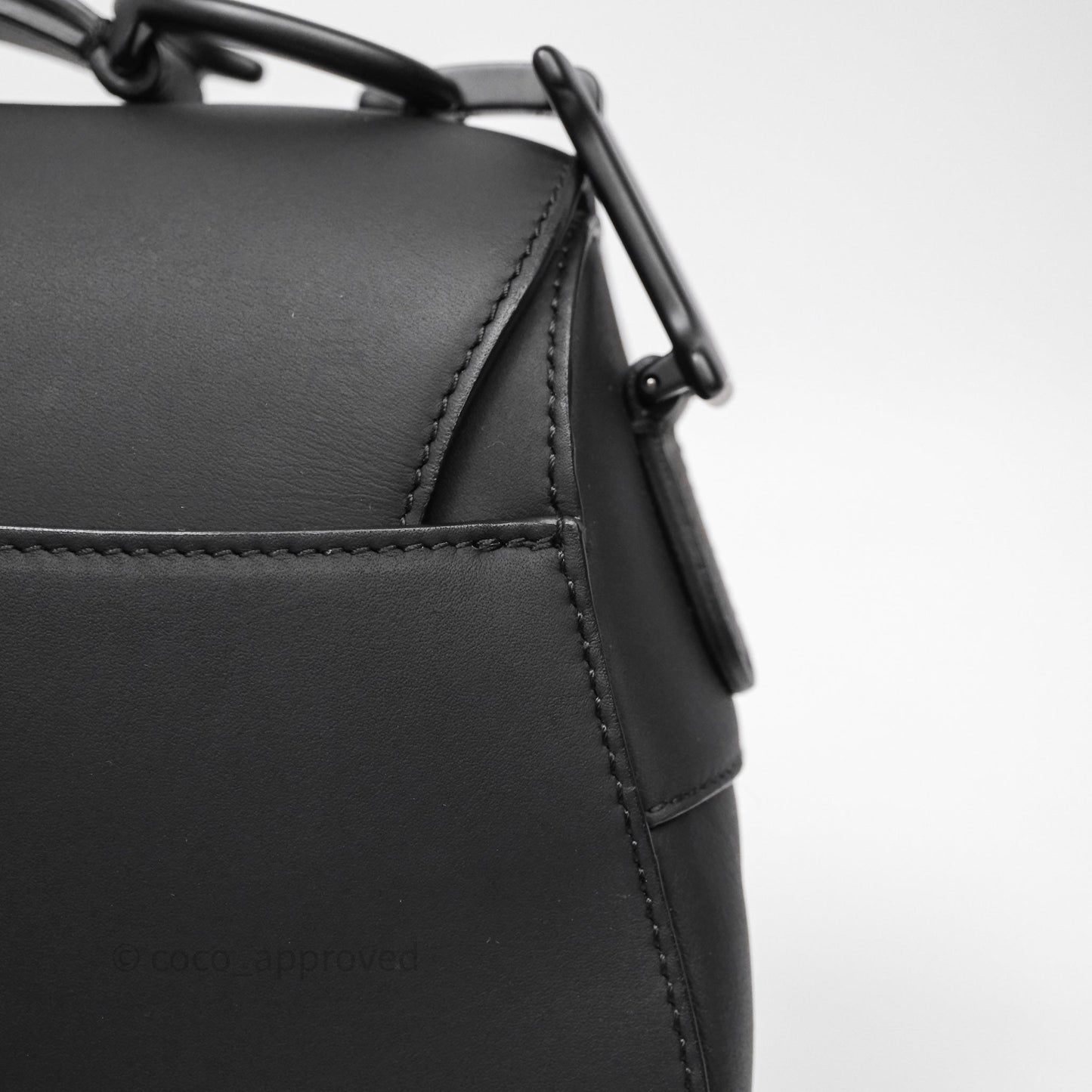 Christian Dior Saddle Bag So Black Matte Calfskin