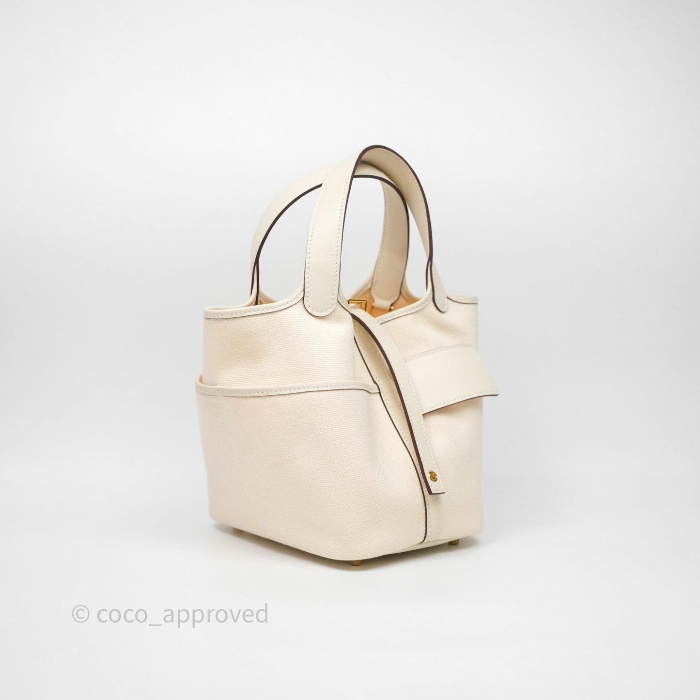 Hermès Picotin Lock 18 Cargo Pockets Nata I2 Palladium Hardware