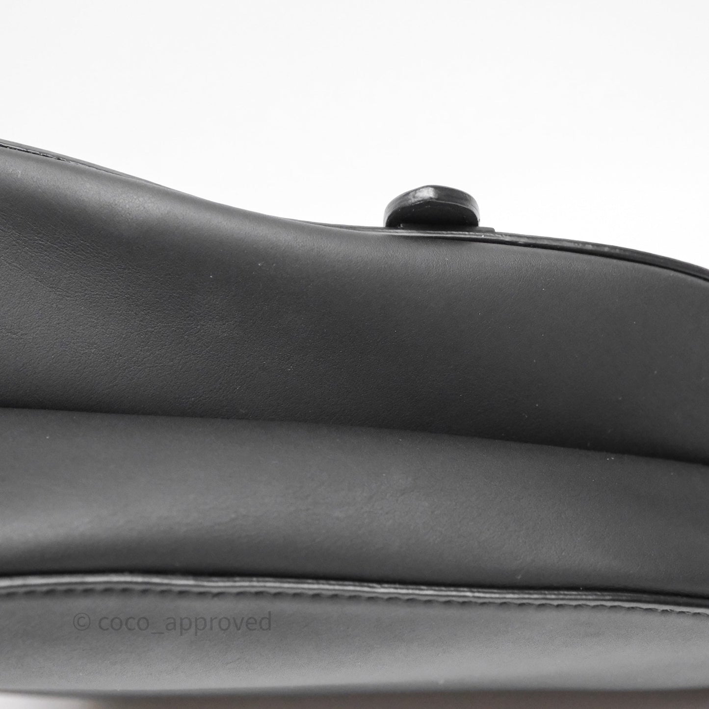 Christian Dior Saddle Bag So Black Matte Calfskin