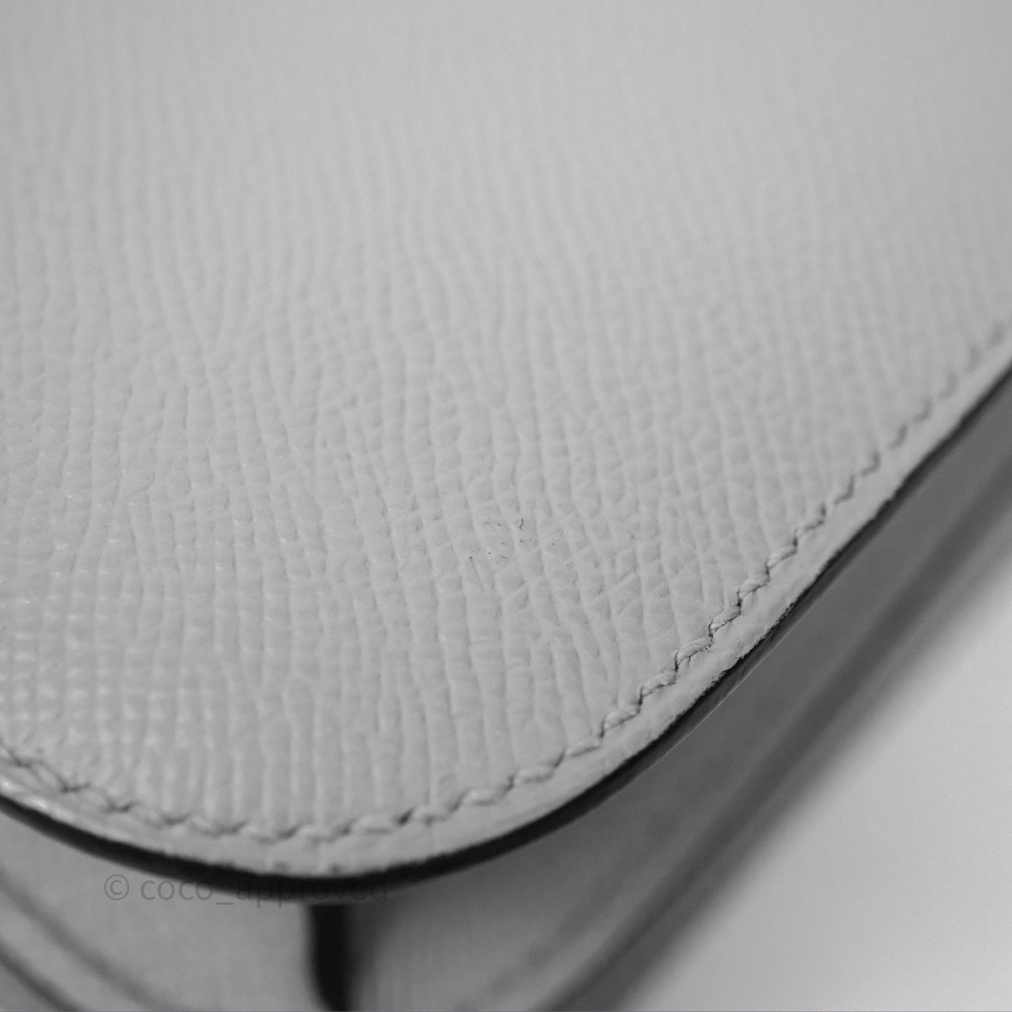 Hermès Constance 24 Gris Mouette 4Z Epsom Palladium Hardware