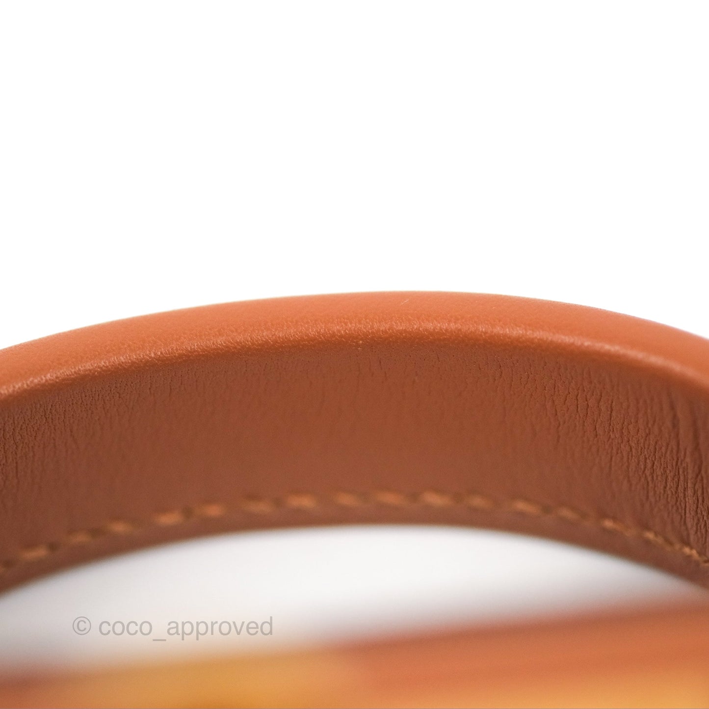 Hermès 24/24 21 Mini Gold Evercolor Gold Hardware