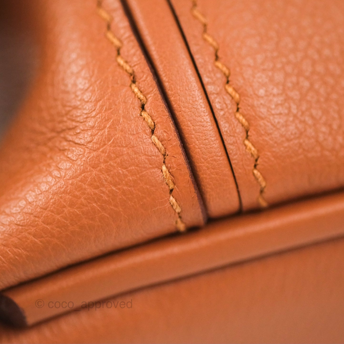 Hermès 24/24 21 Mini Gold Evercolor Gold Hardware