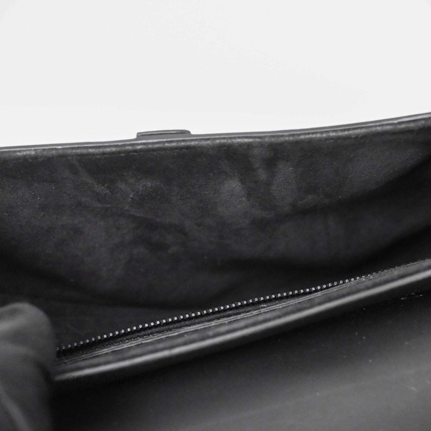 Christian Dior Saddle Bag So Black Matte Calfskin