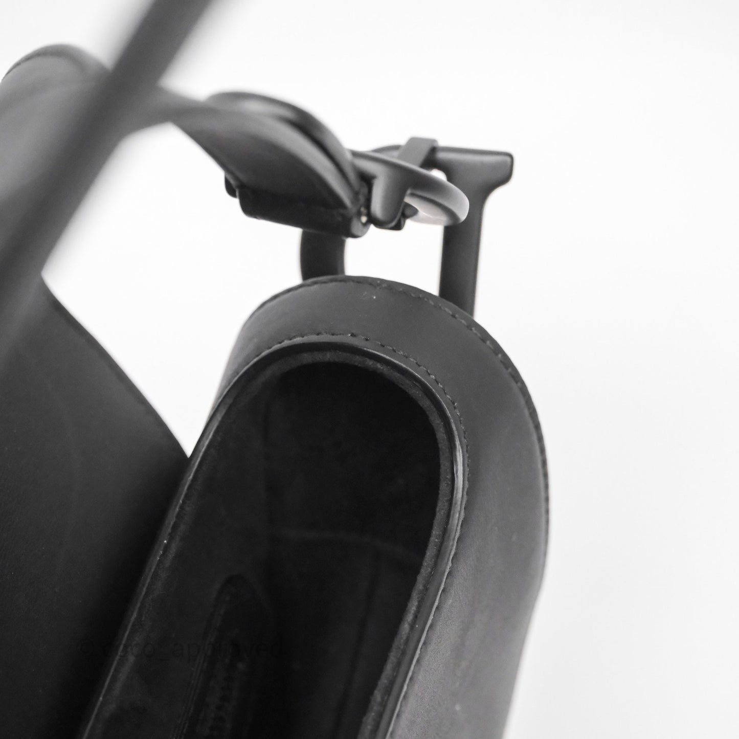 Christian Dior Saddle Bag So Black Matte Calfskin