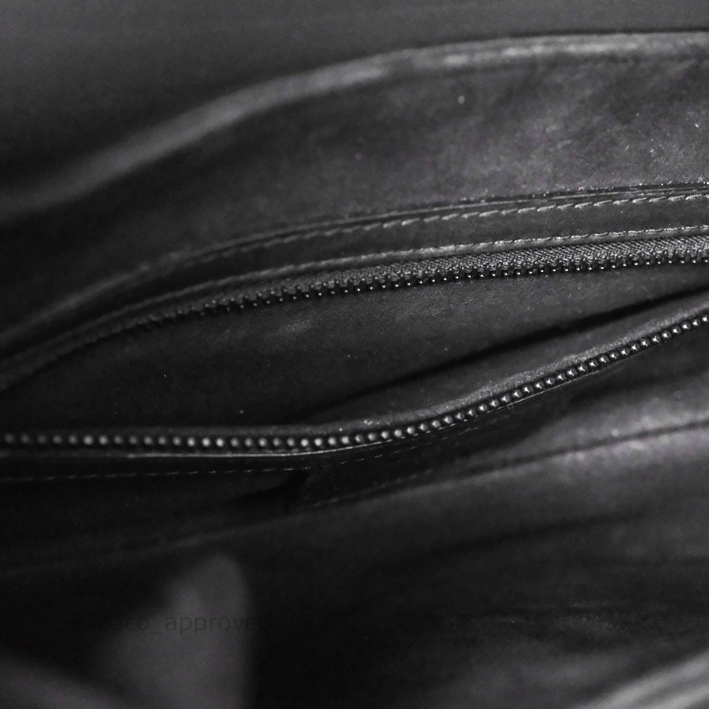 Christian Dior Saddle Bag So Black Matte Calfskin