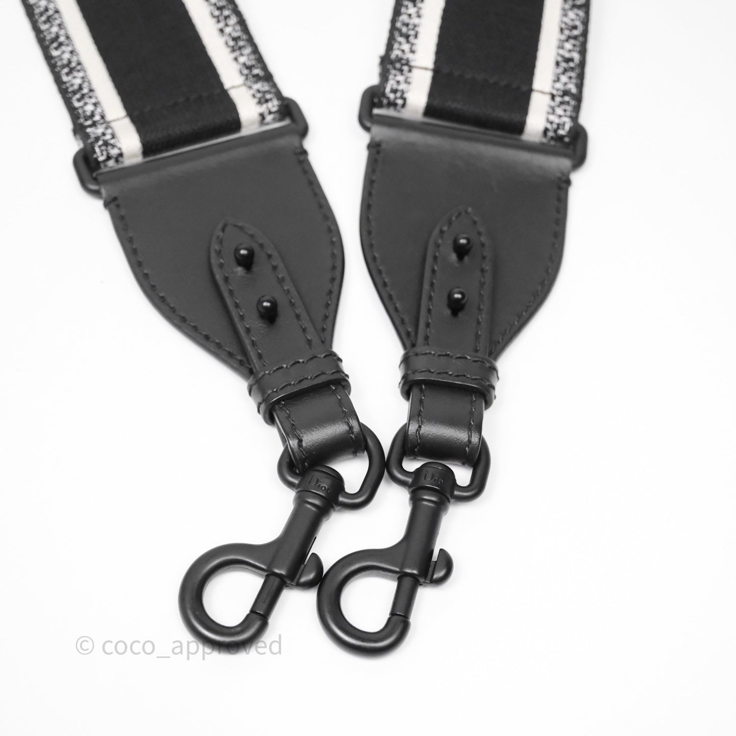 Christian Dior Saddle Bag So Black Matte Calfskin