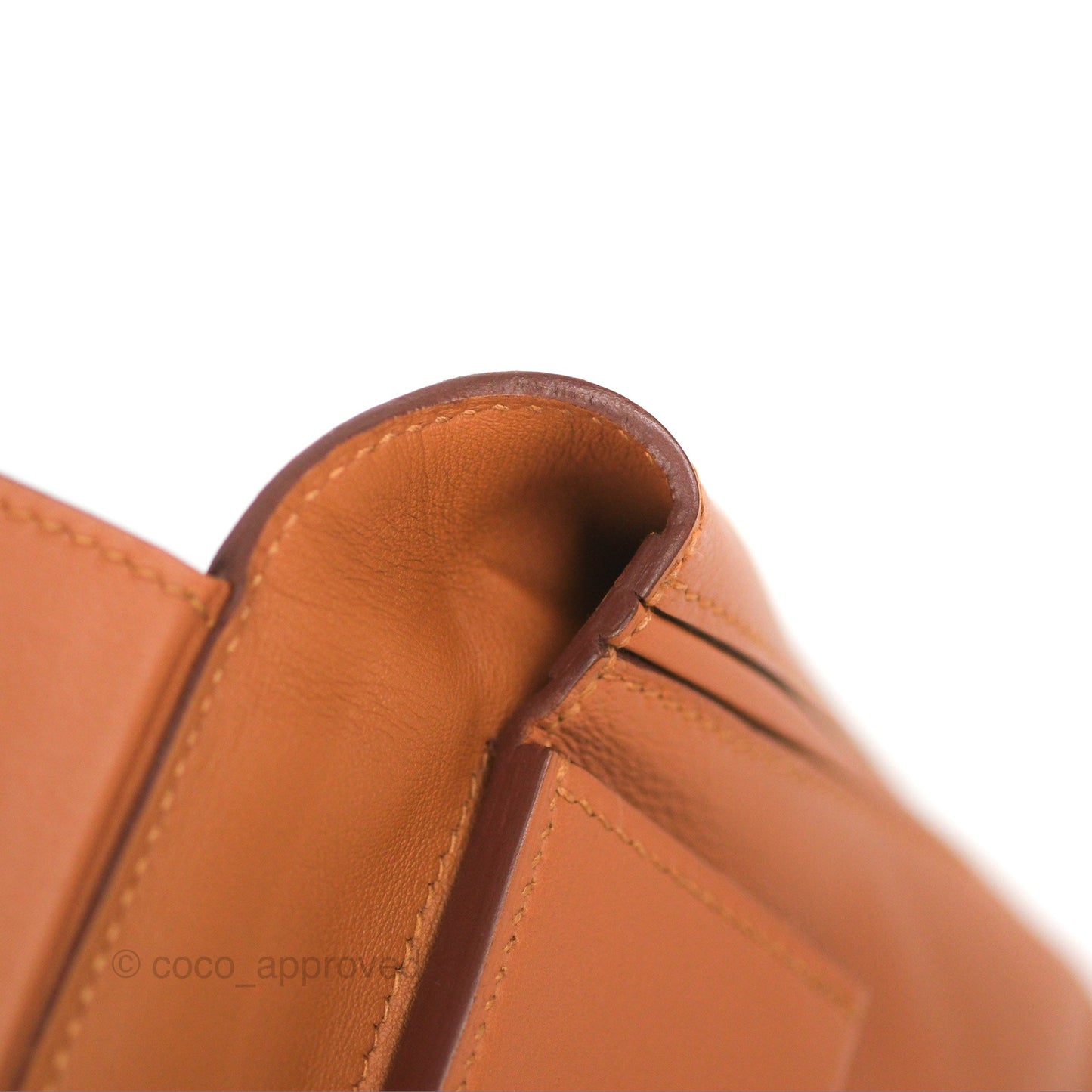 Hermès 24/24 21 Mini Gold Evercolor Gold Hardware