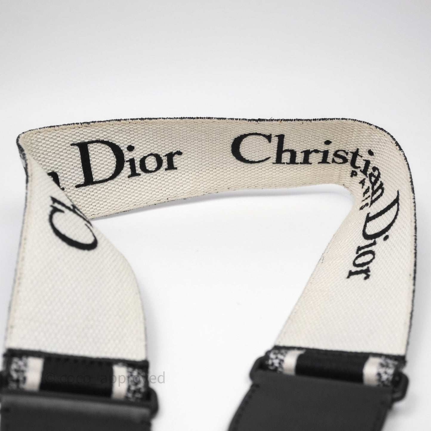 Christian Dior Saddle Bag So Black Matte Calfskin