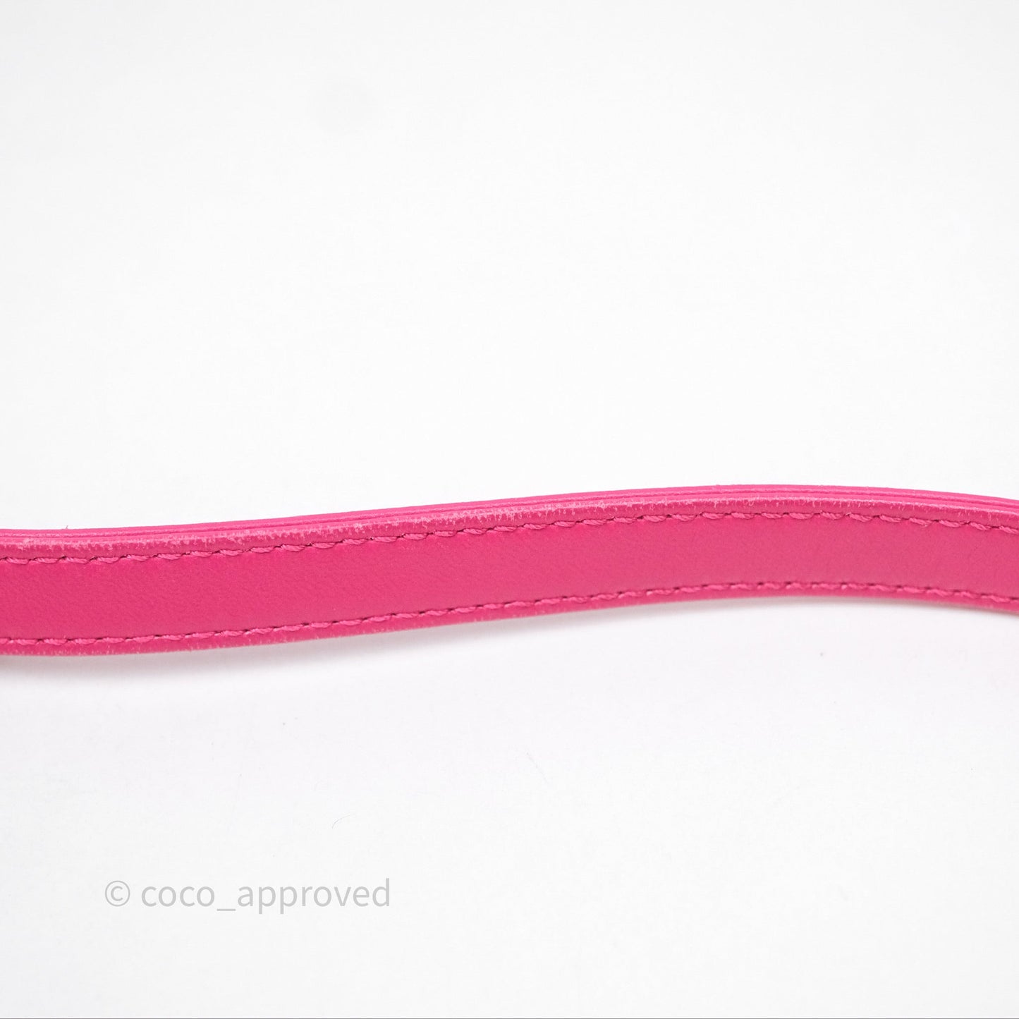 Christian Dior Mini Lady Dior Hot Pink Patent Gold Hardware