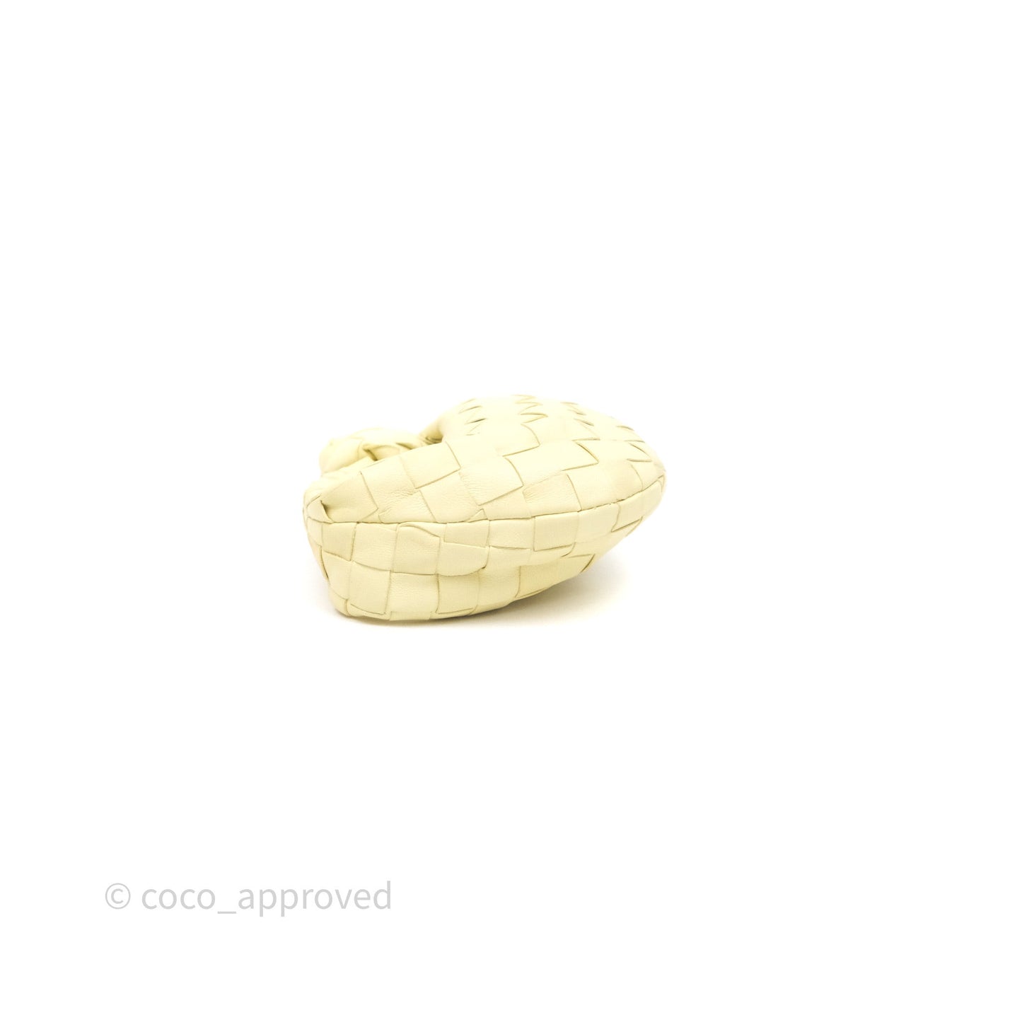Bottega Veneta Candy Jodie Bag Yellow Intrecciato Lambskin