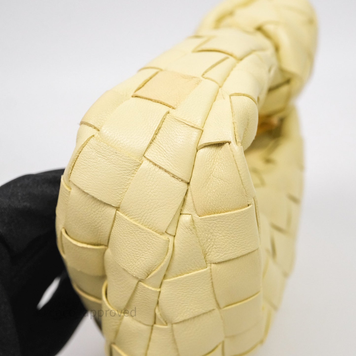 Bottega Veneta Candy Jodie Bag Yellow Intrecciato Lambskin