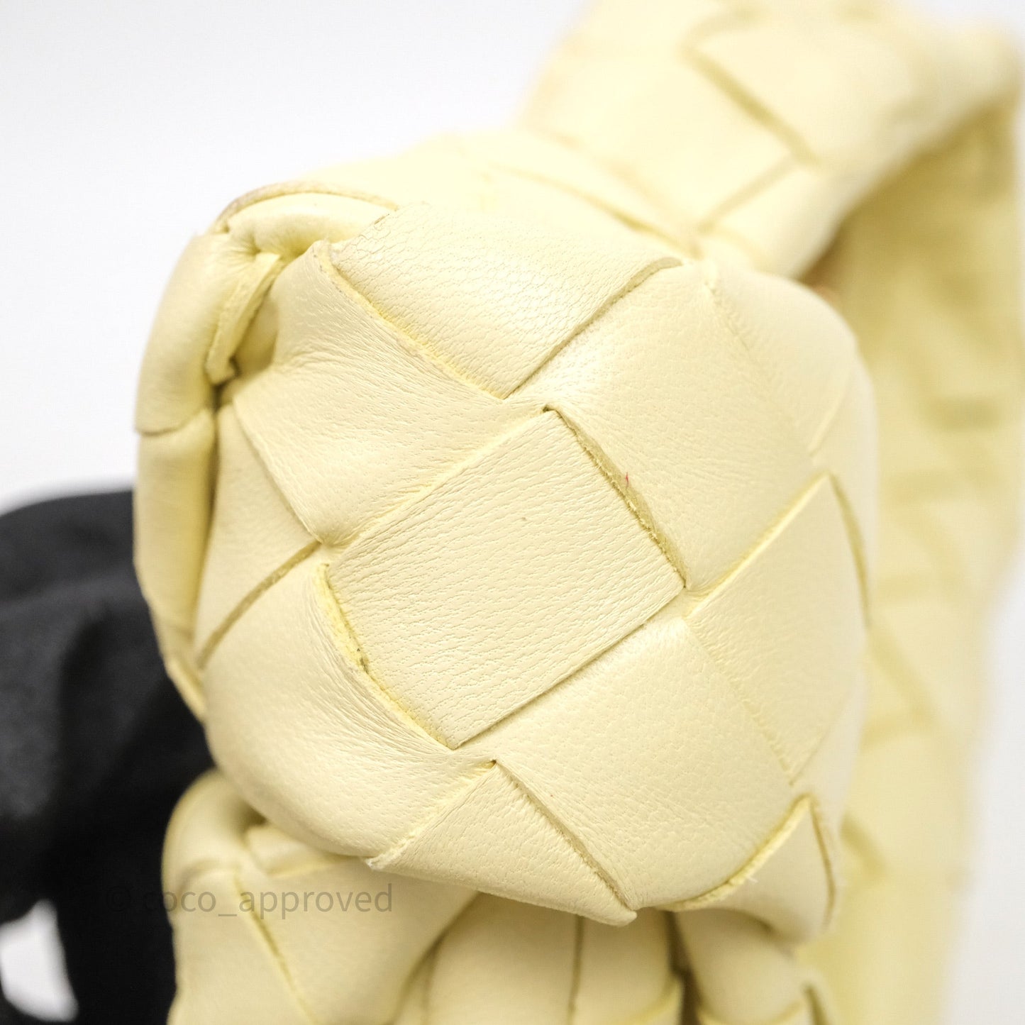Bottega Veneta Candy Jodie Bag Yellow Intrecciato Lambskin
