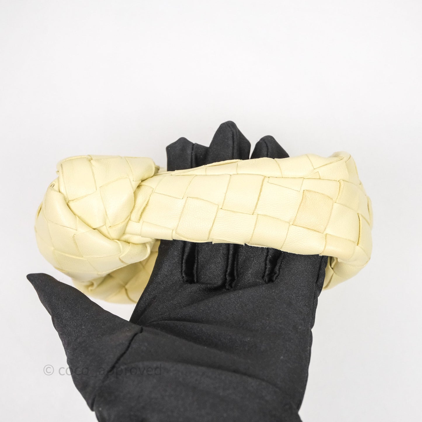 Bottega Veneta Candy Jodie Bag Yellow Intrecciato Lambskin