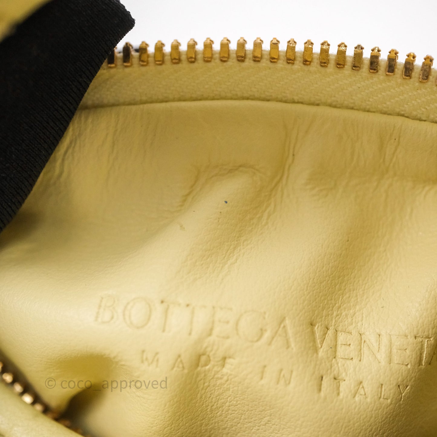 Bottega Veneta Candy Jodie Bag Yellow Intrecciato Lambskin