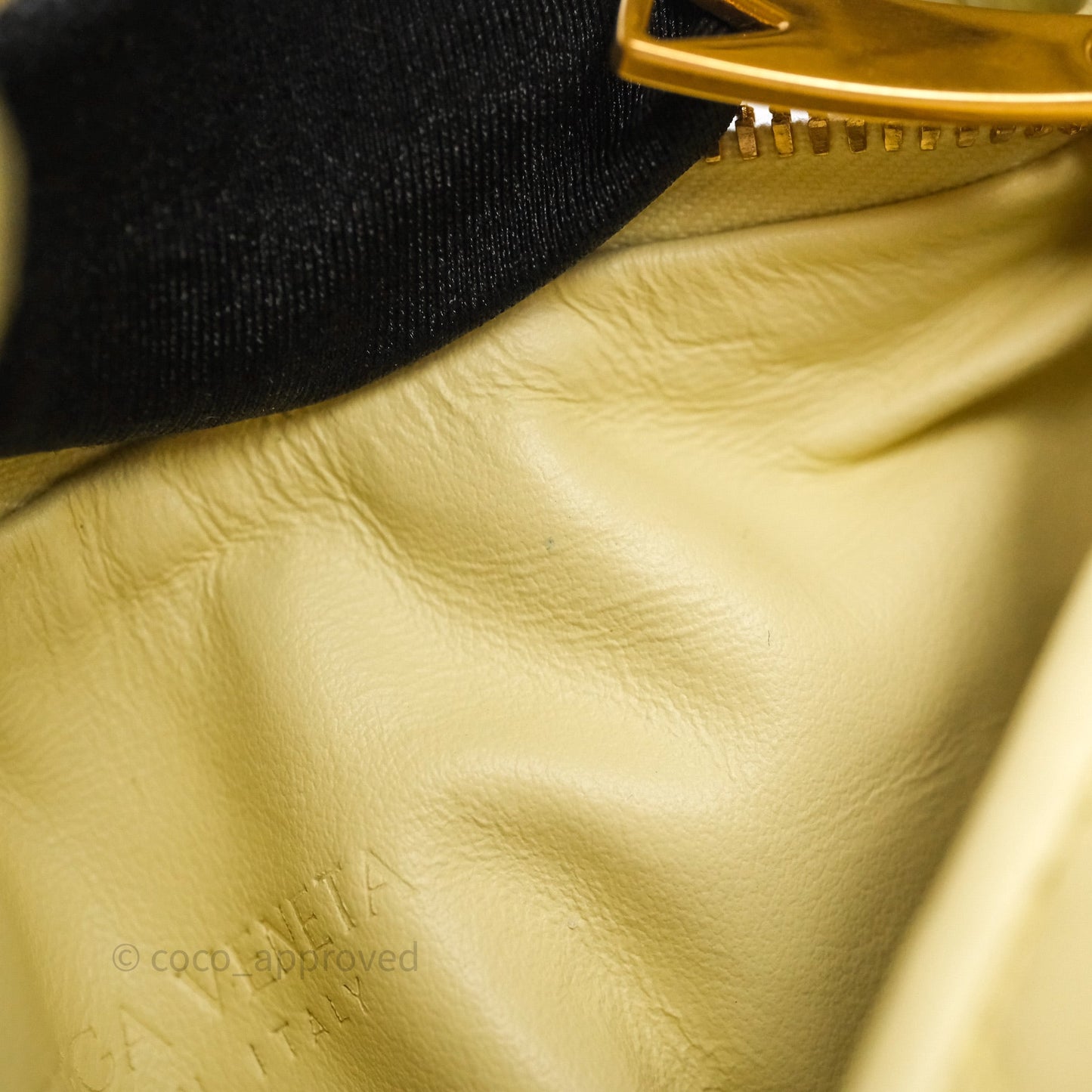 Bottega Veneta Candy Jodie Bag Yellow Intrecciato Lambskin