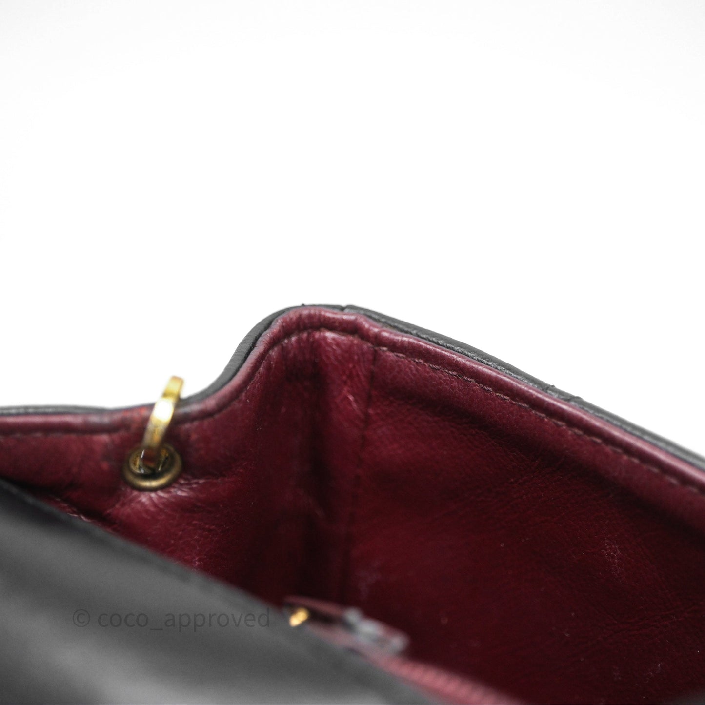 Chanel Vintage Small Diana Bag Quilted Black Lambskin 24K Gold Hardware