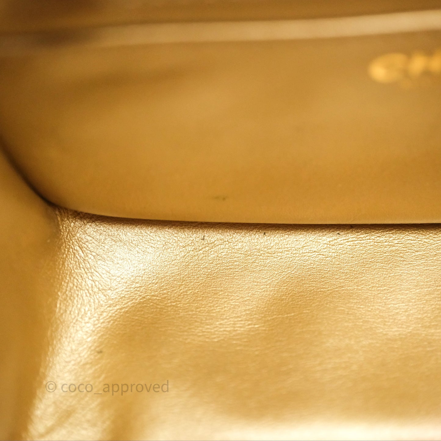 Chanel Pearl Crush Mini Square Quilted Pink Lambskin Aged Gold Hardware