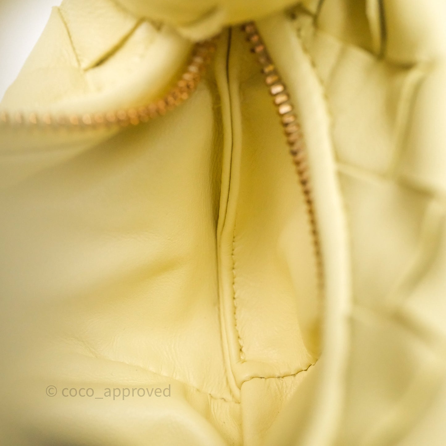 Bottega Veneta Candy Jodie Bag Yellow Intrecciato Lambskin