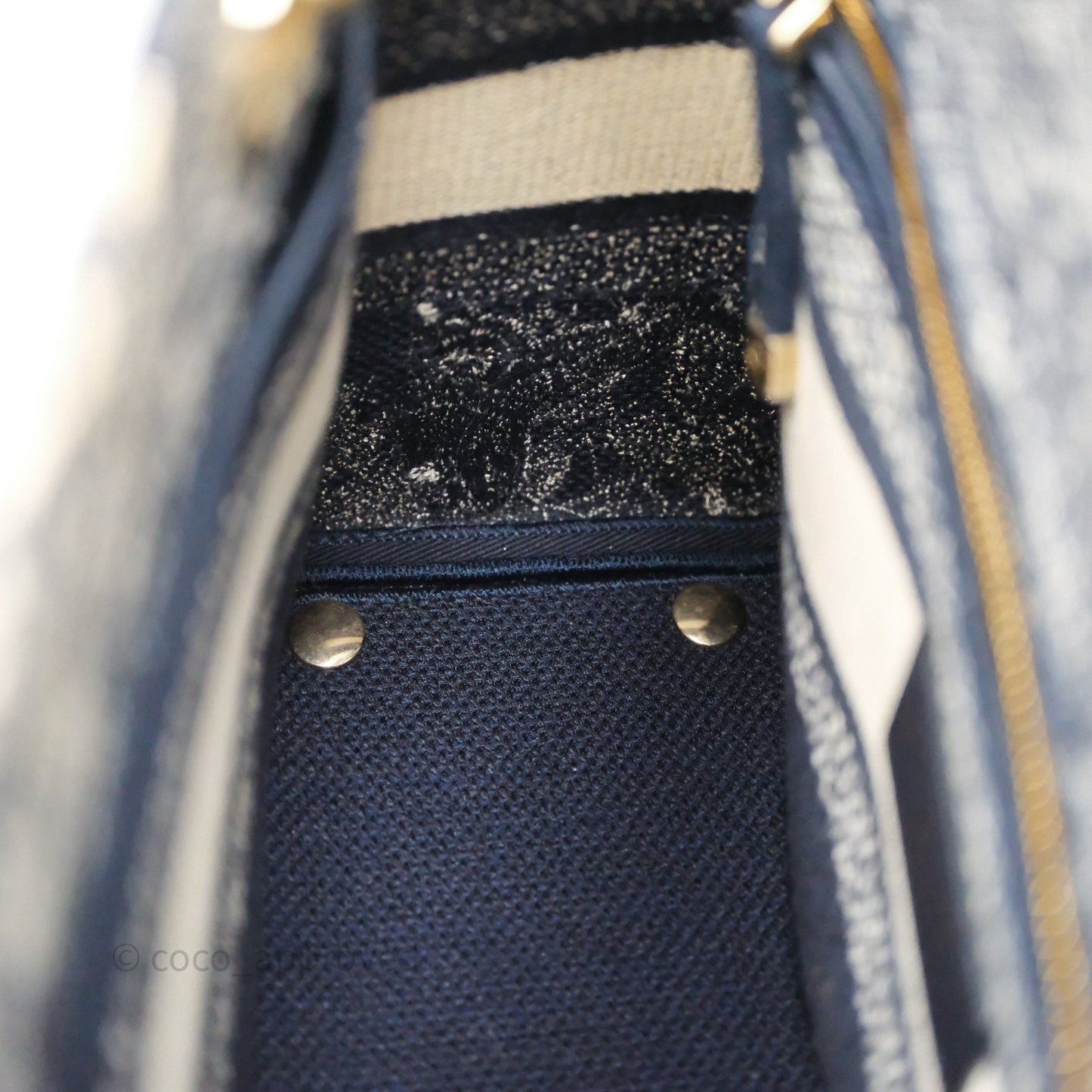 Christian Dior Medium Lady D-Lite Bag Blue Toile de Jouy Reverse Embroidery