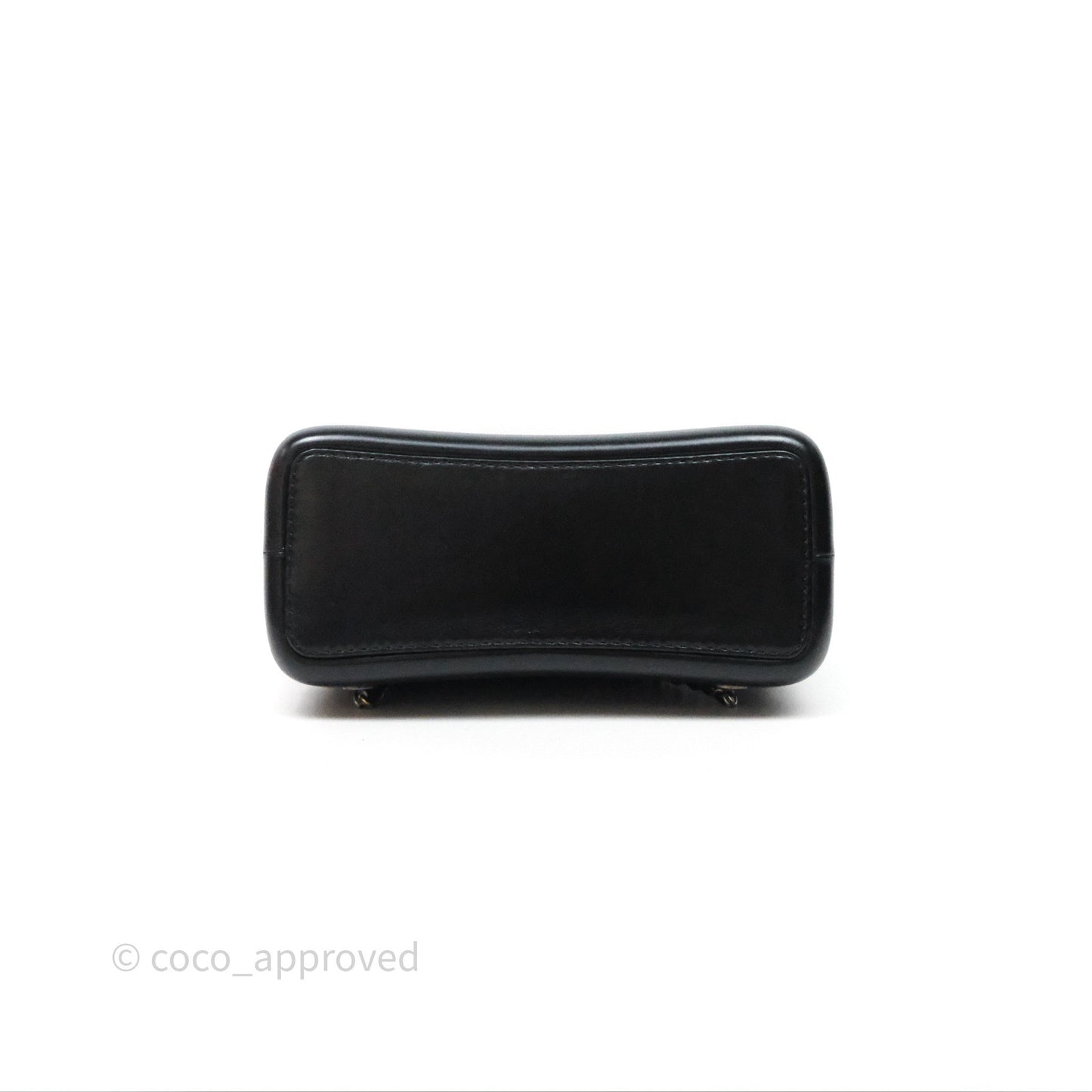 Chanel Small Gabrielle Backpack Navy Black Aged Calfskin
