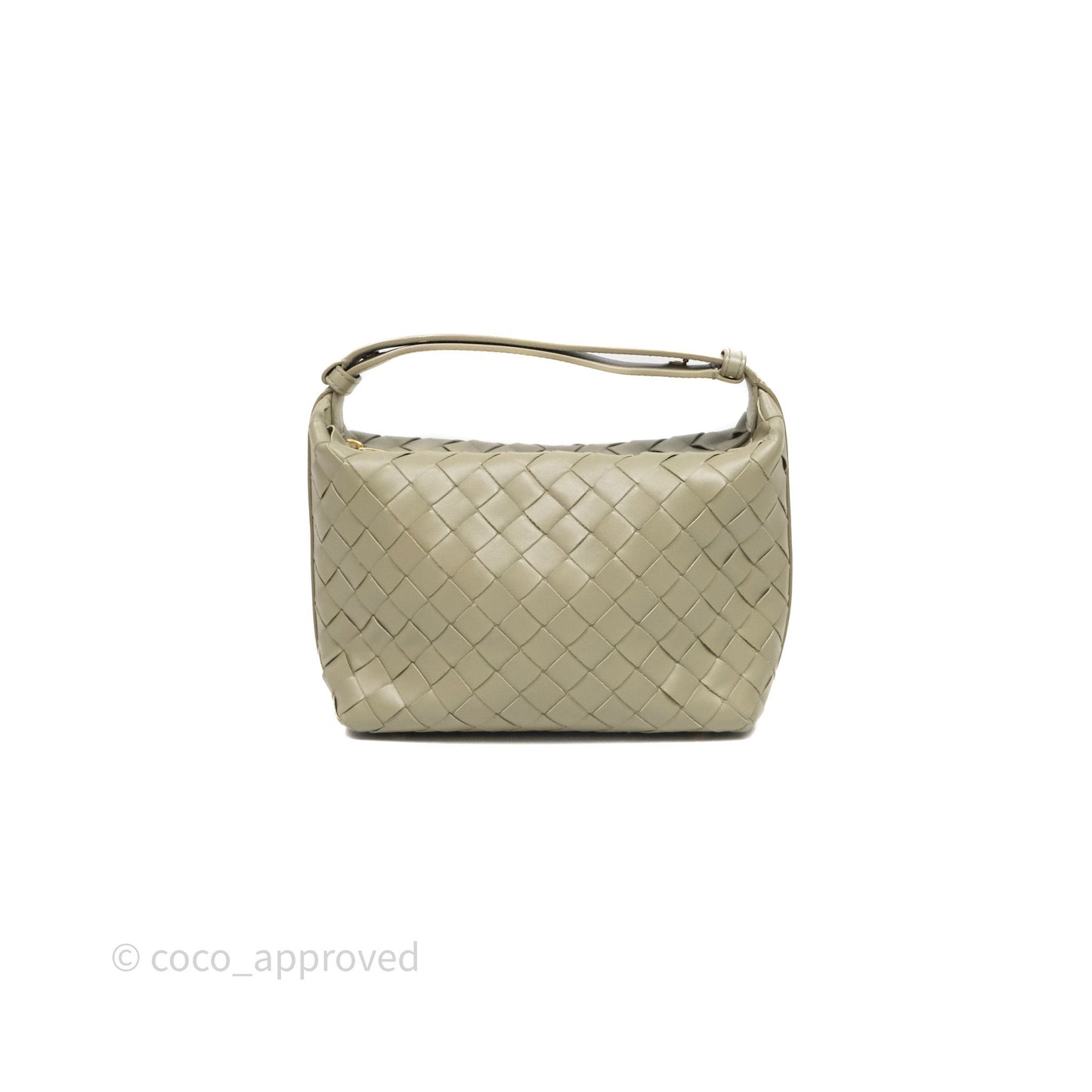 Bottega Veneta Wallace Bag Intrecciato Olive Green