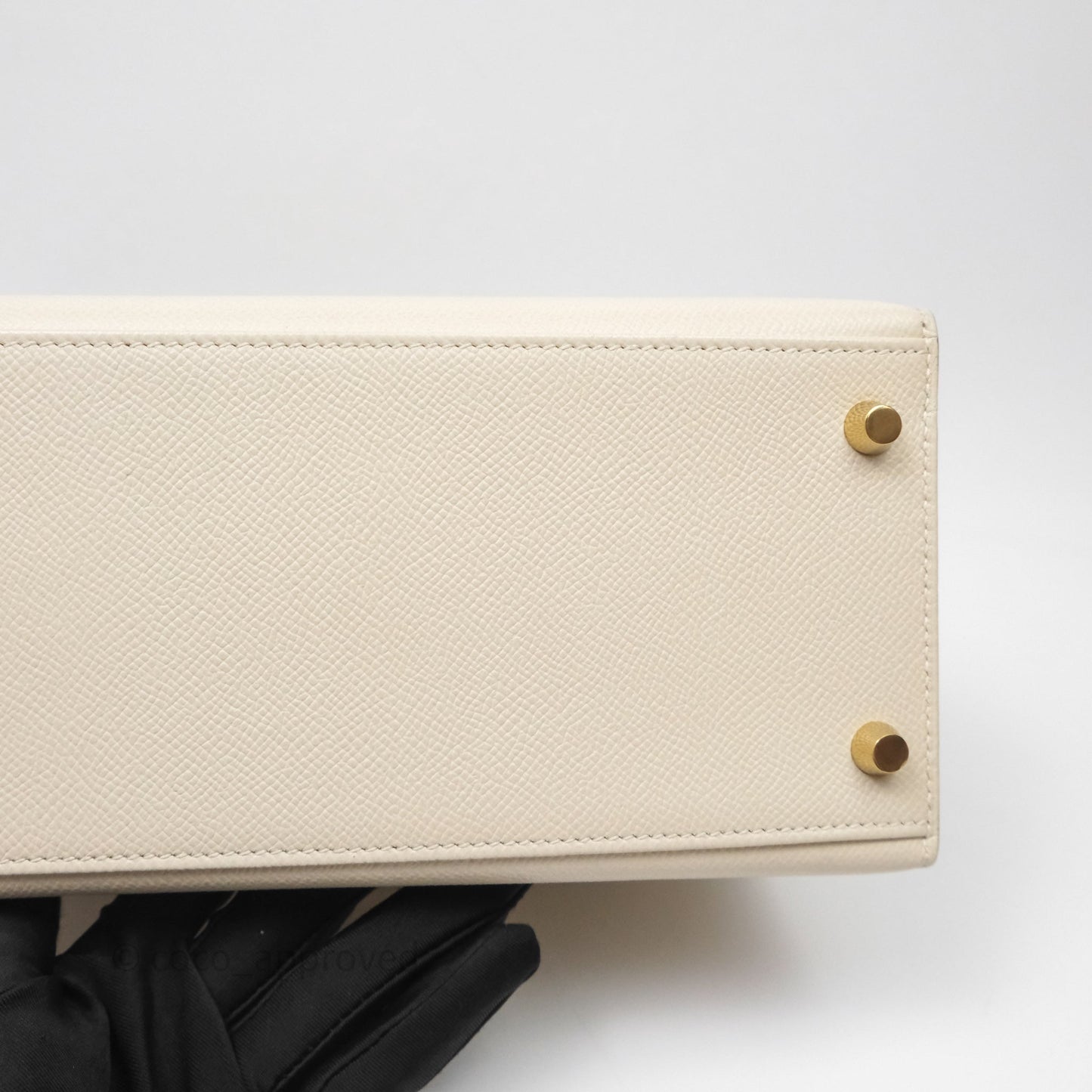 Hermes Kelly 28 Sellier Craie 10 Epsom Gold Hardware