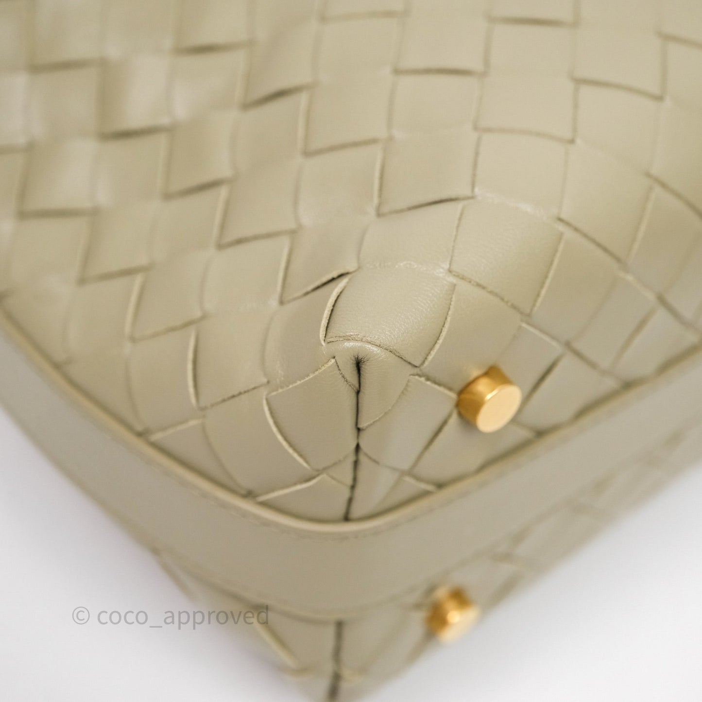 Bottega Veneta Wallace Bag Intrecciato Olive Green