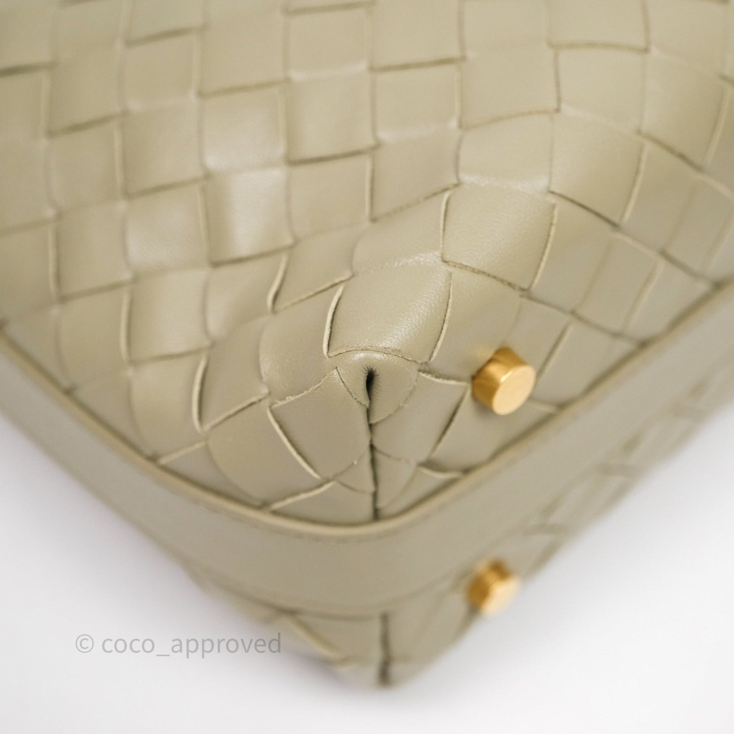 Bottega Veneta Wallace Bag Intrecciato Olive Green