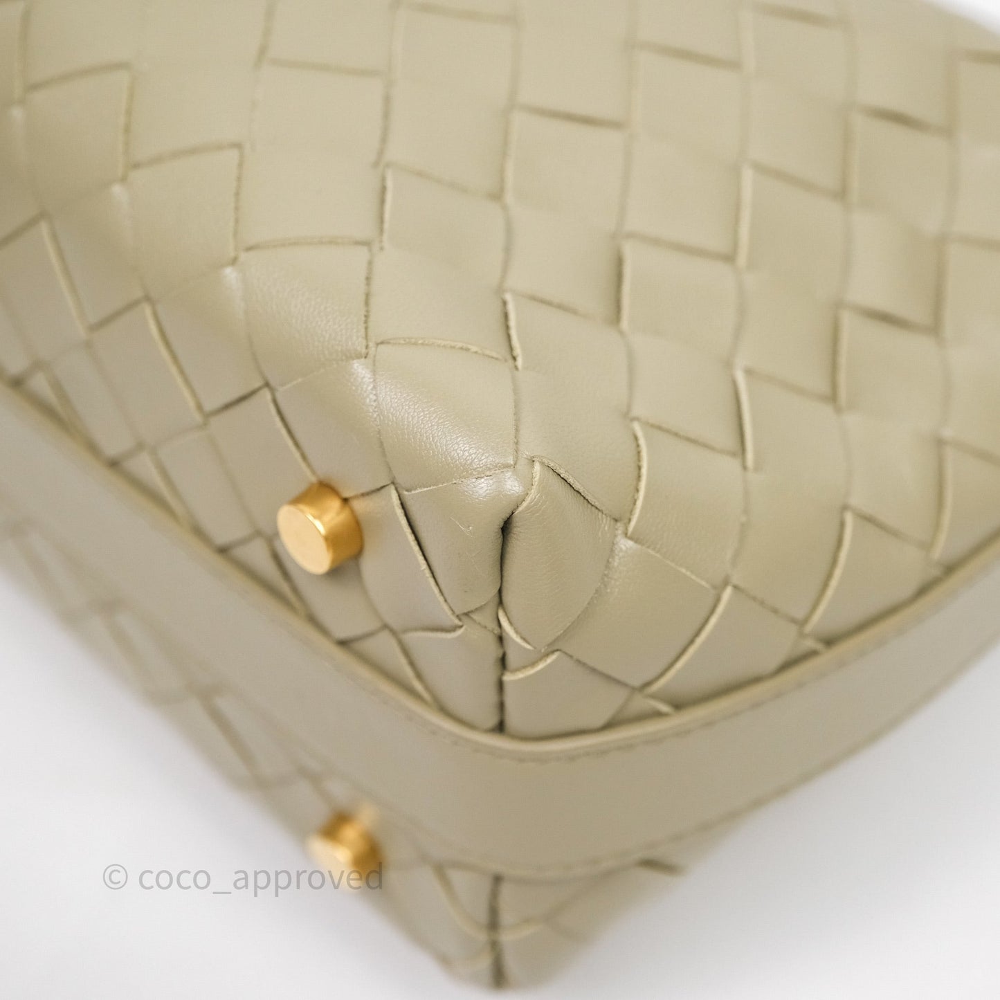 Bottega Veneta Wallace Bag Intrecciato Olive Green