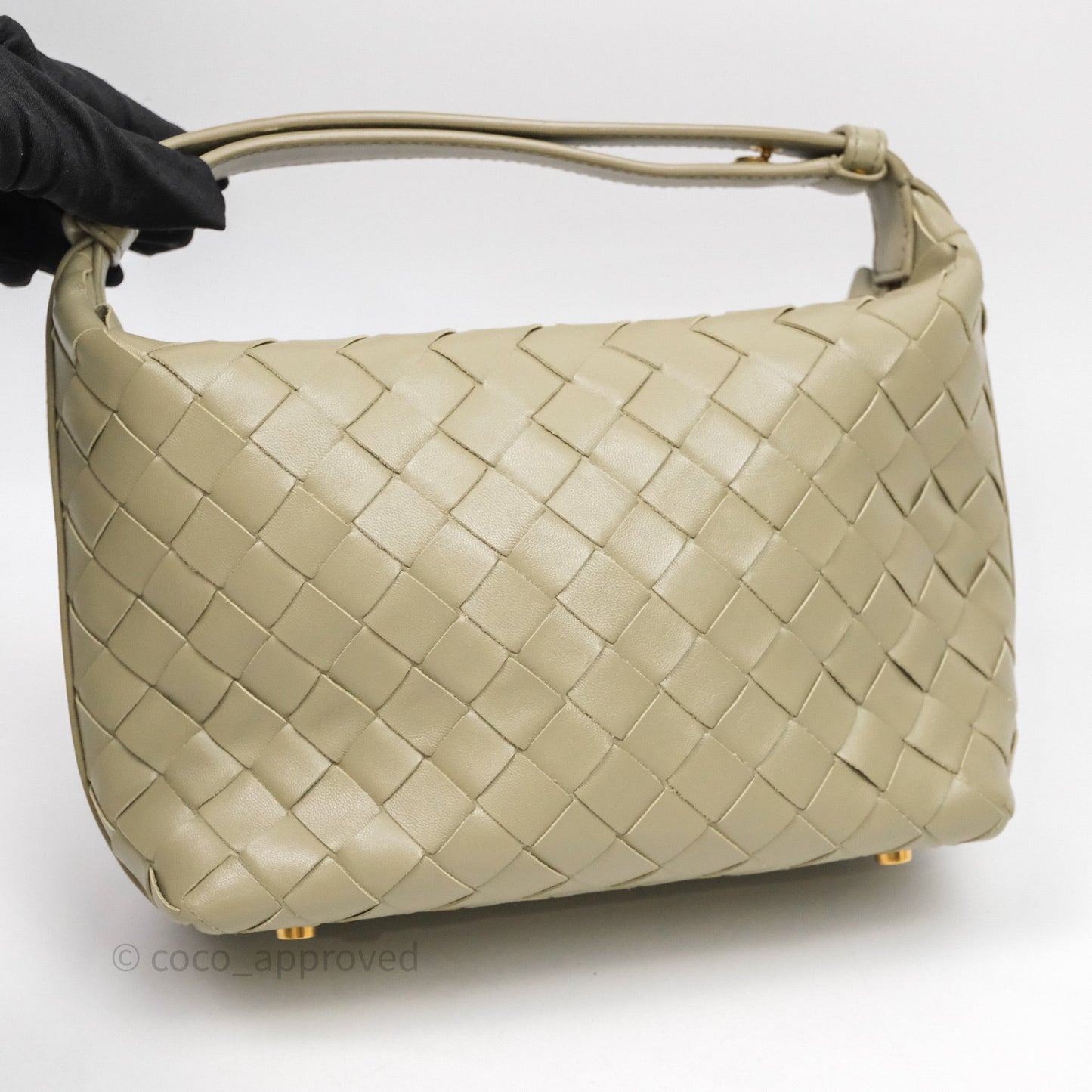 Bottega Veneta Wallace Bag Intrecciato Olive Green