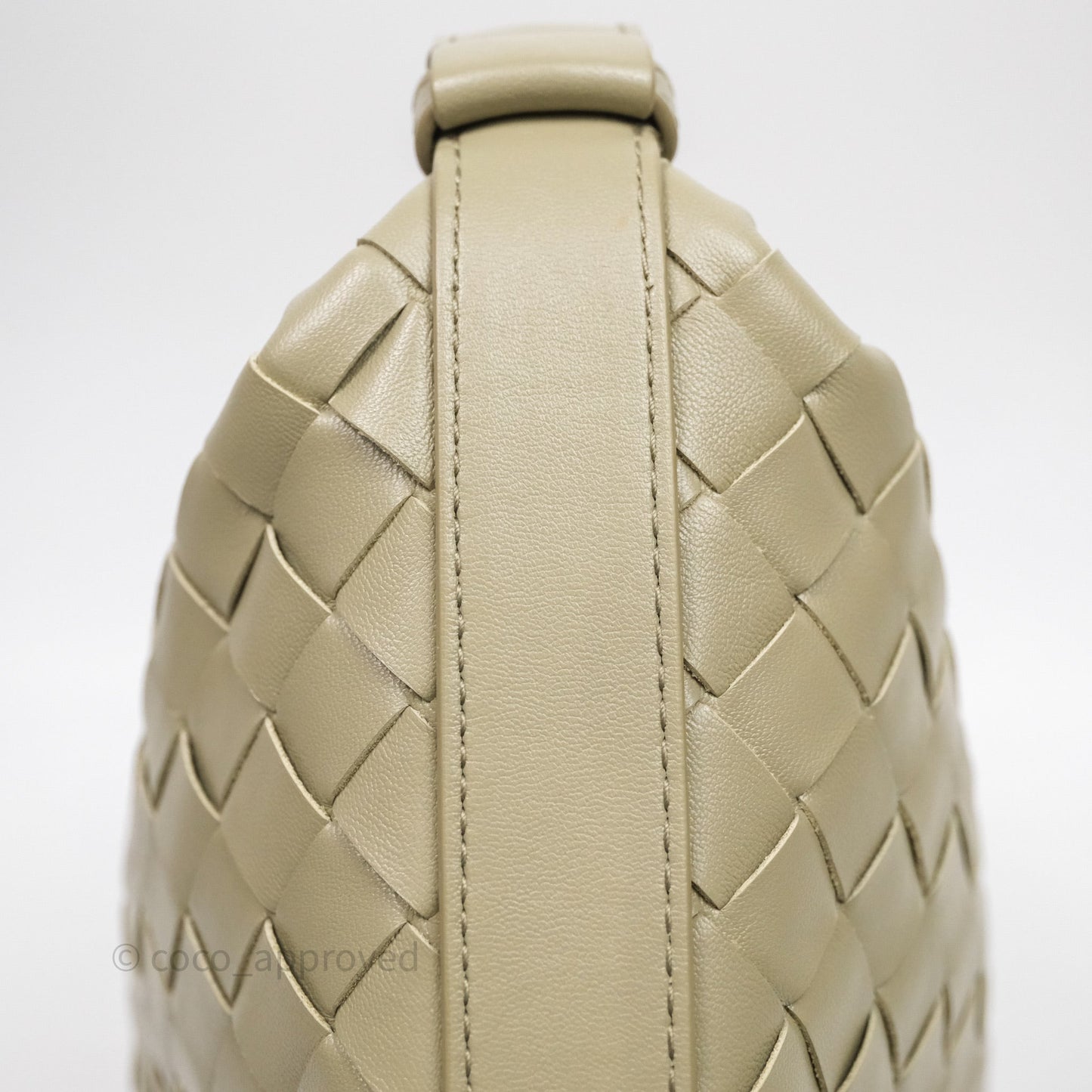 Bottega Veneta Wallace Bag Intrecciato Olive Green