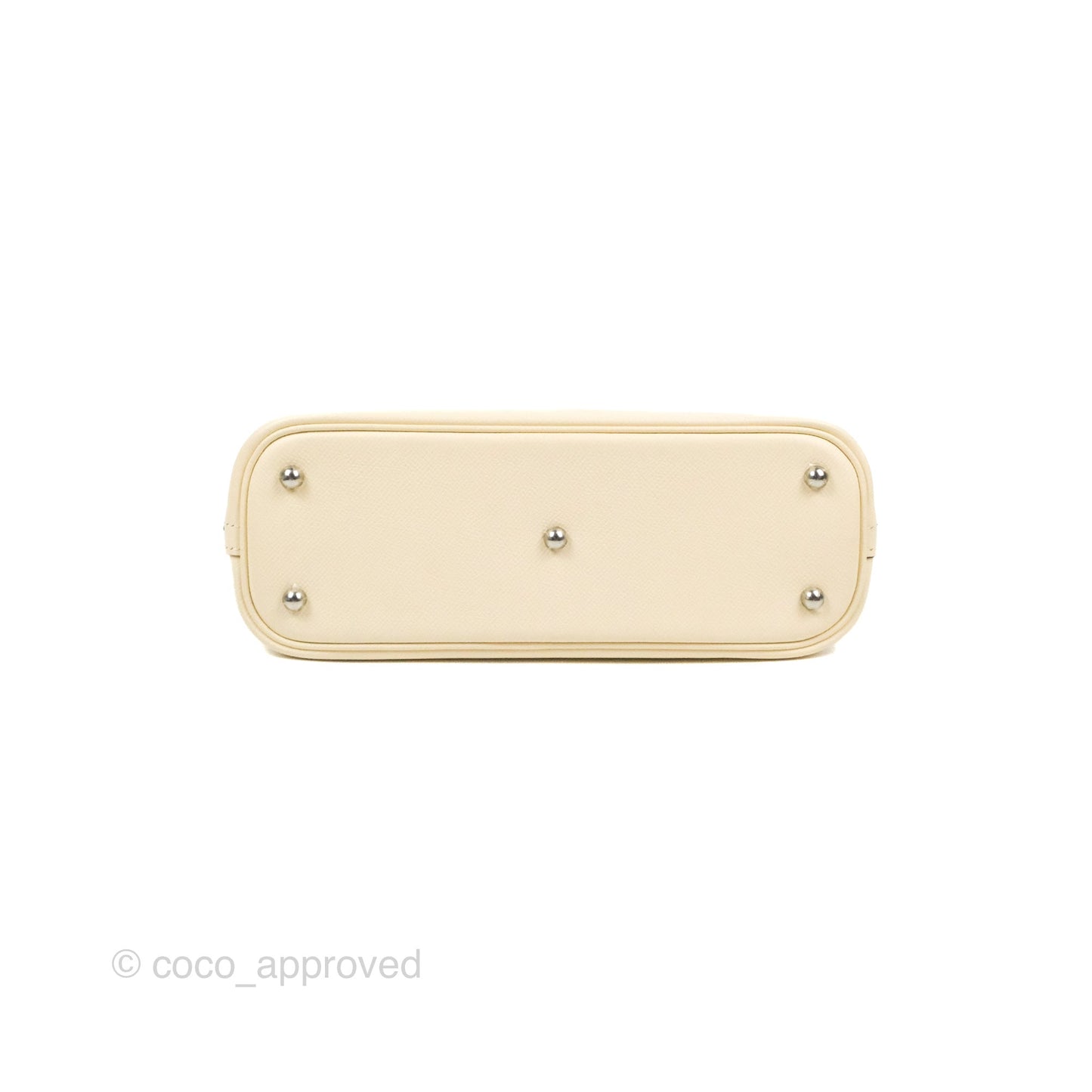 Hermès Bolide 1923 25 Nata Epsom Palladium Hardware