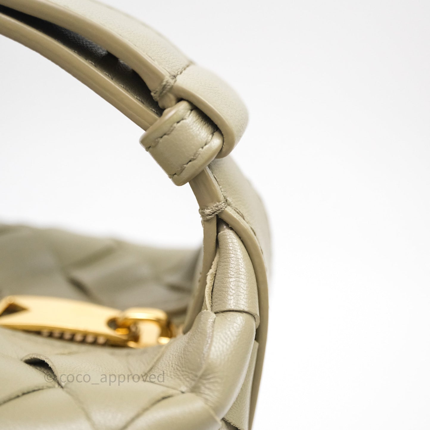 Bottega Veneta Wallace Bag Intrecciato Olive Green