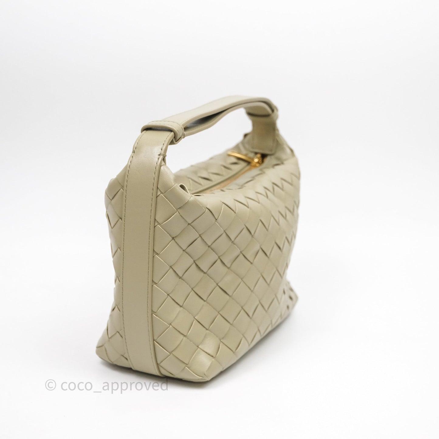Bottega Veneta Wallace Bag Intrecciato Olive Green